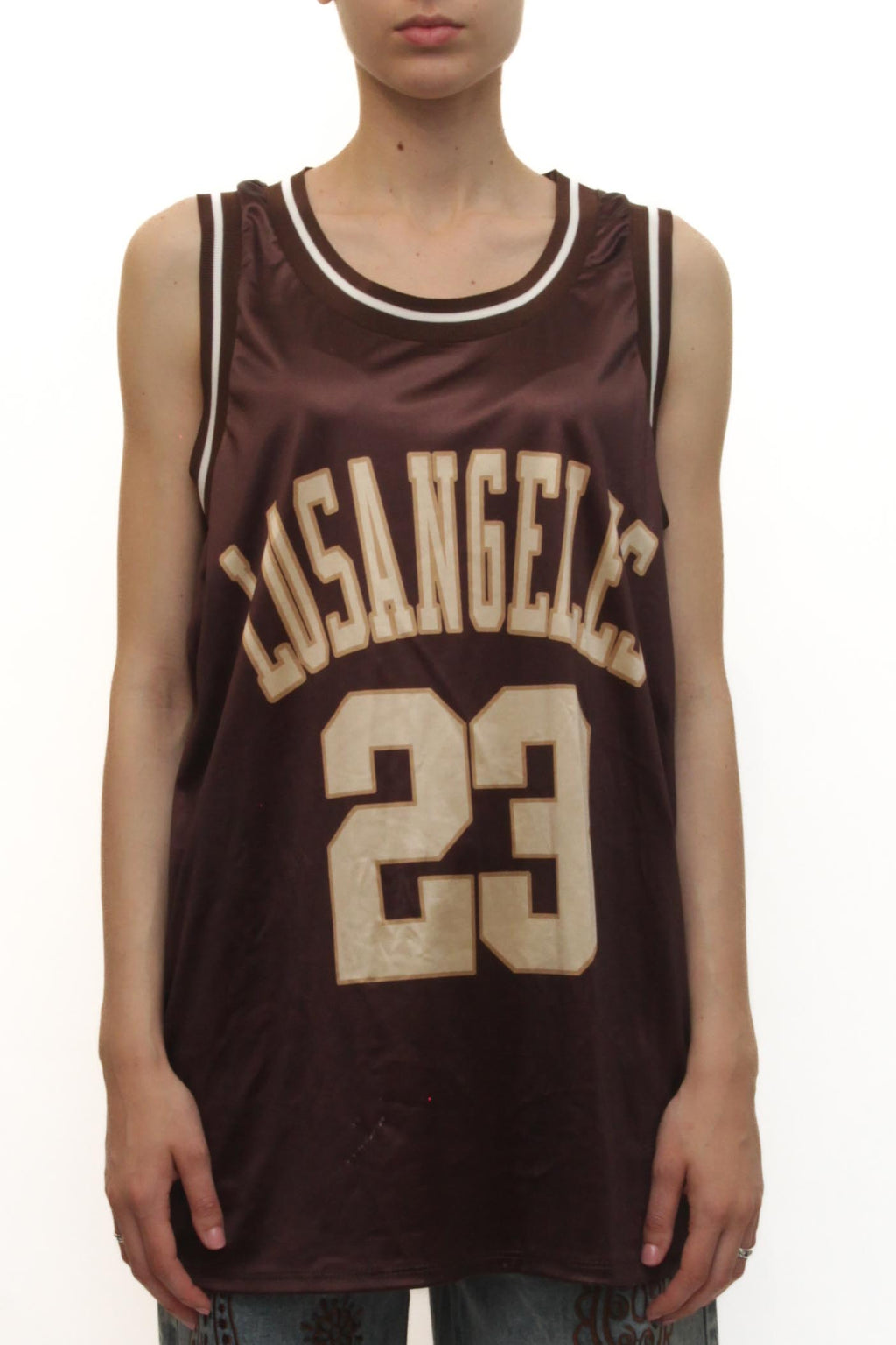 LEVH - Canotta Tetty - MARRONE/BEIGE