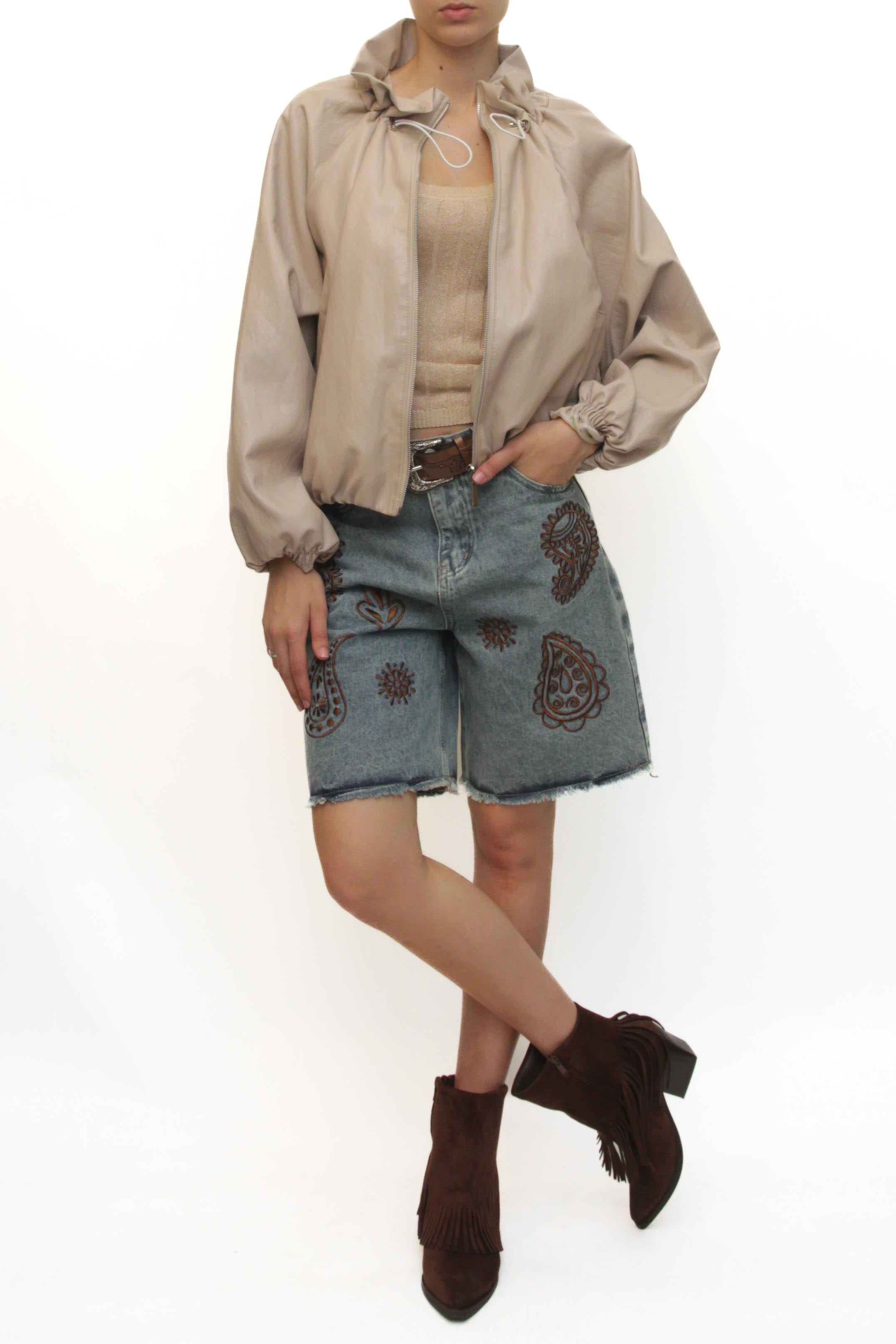 LEVH - Giubbino Githa - BEIGE