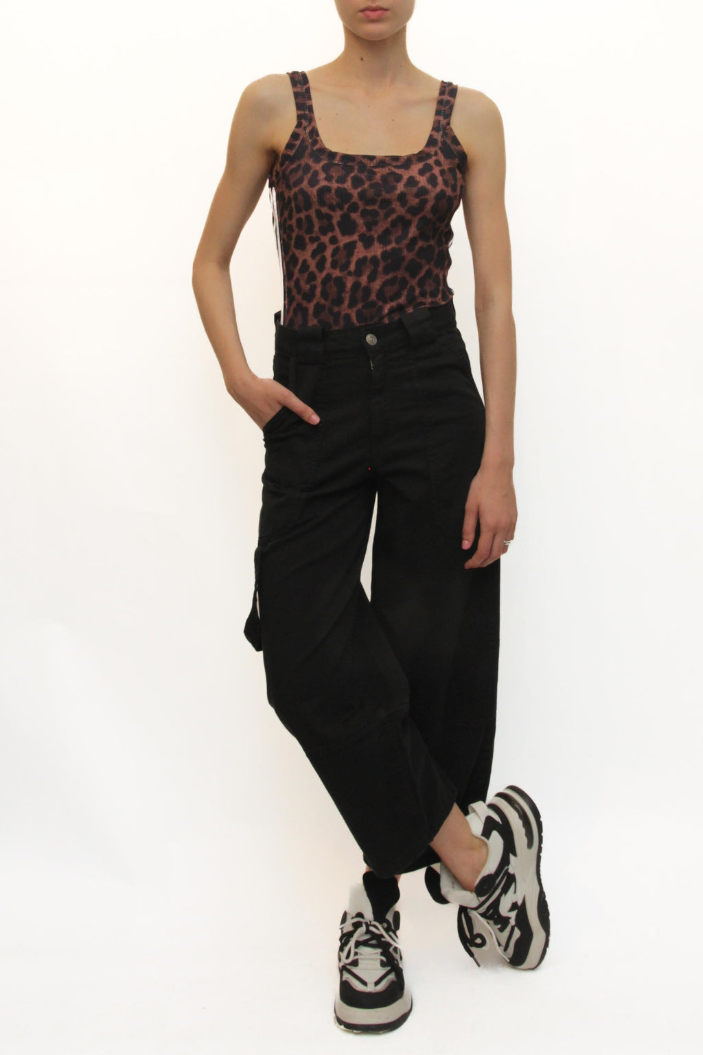 LEVH - Pantalone Prasat - NERO
