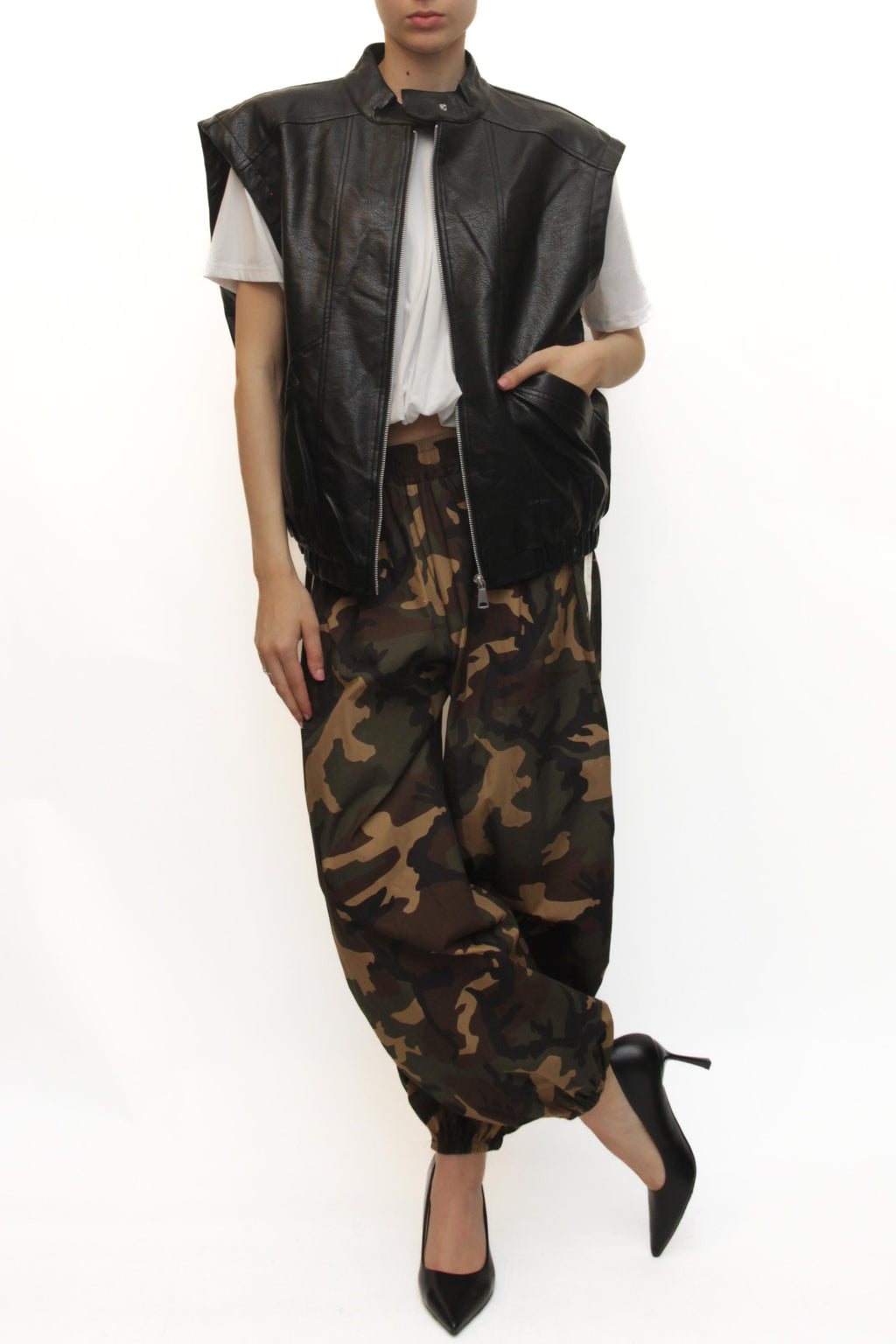 LEVH - Gilet Gayla - NERO