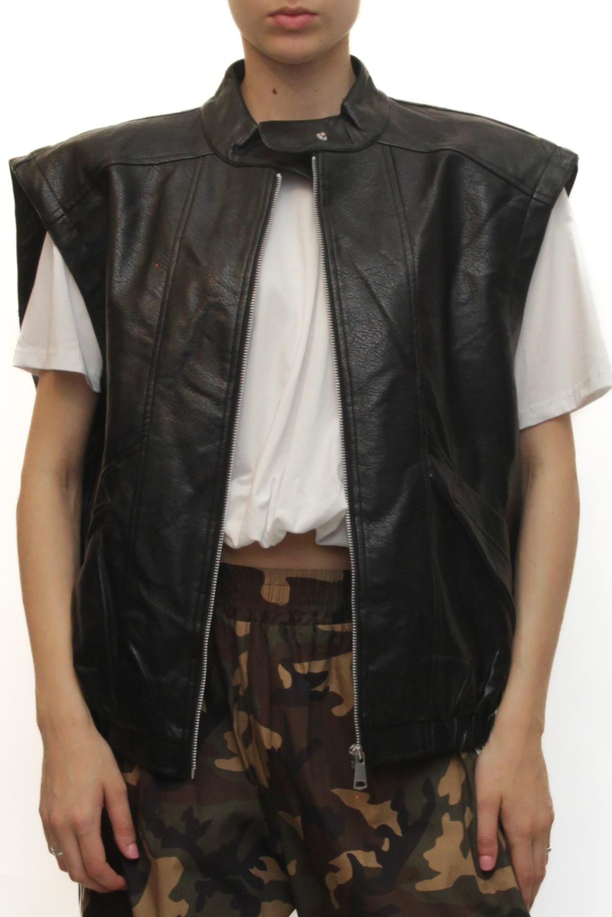 LEVH - Gilet Gayla - NERO