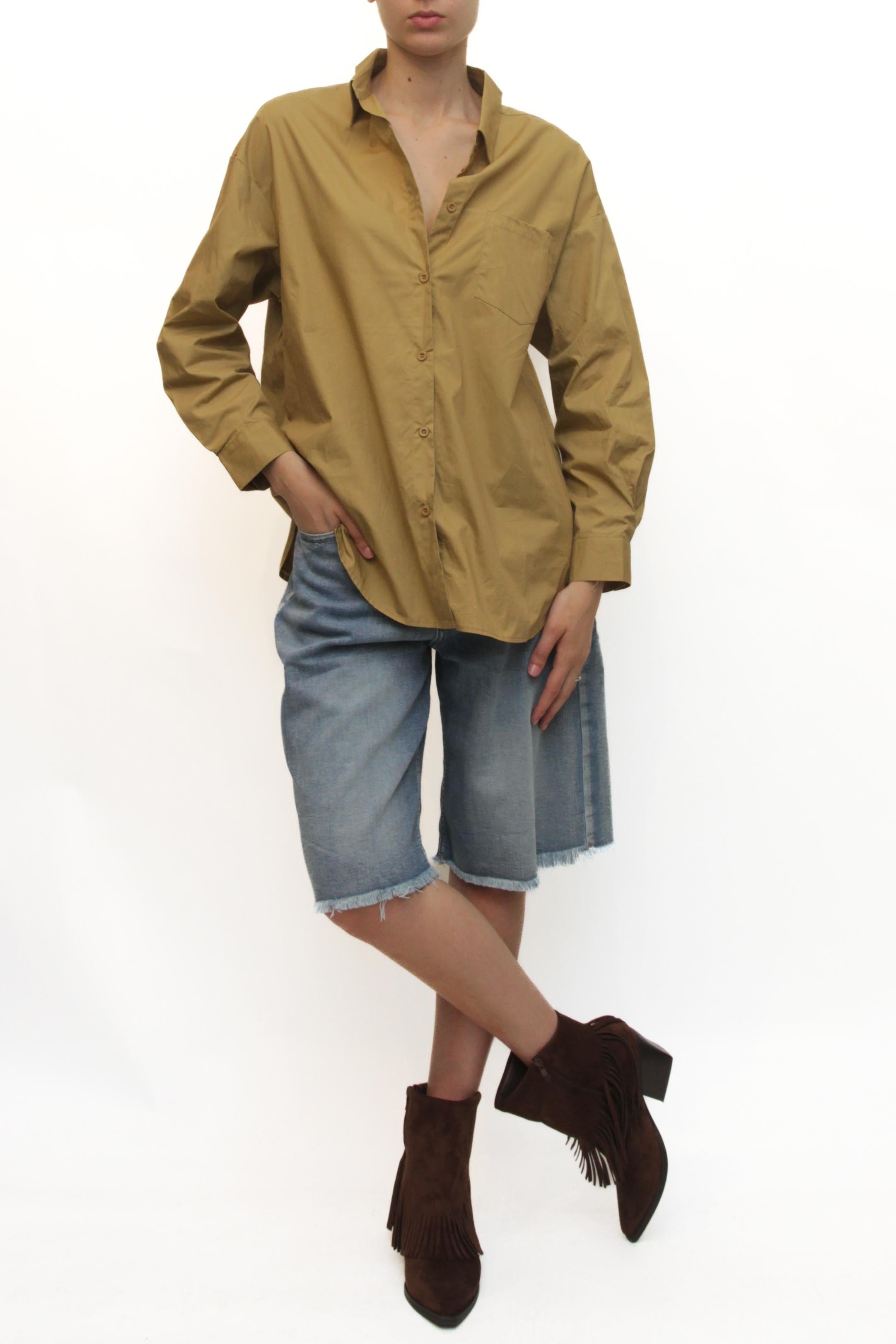 LEVH - Camicia Clysma - SENAPE