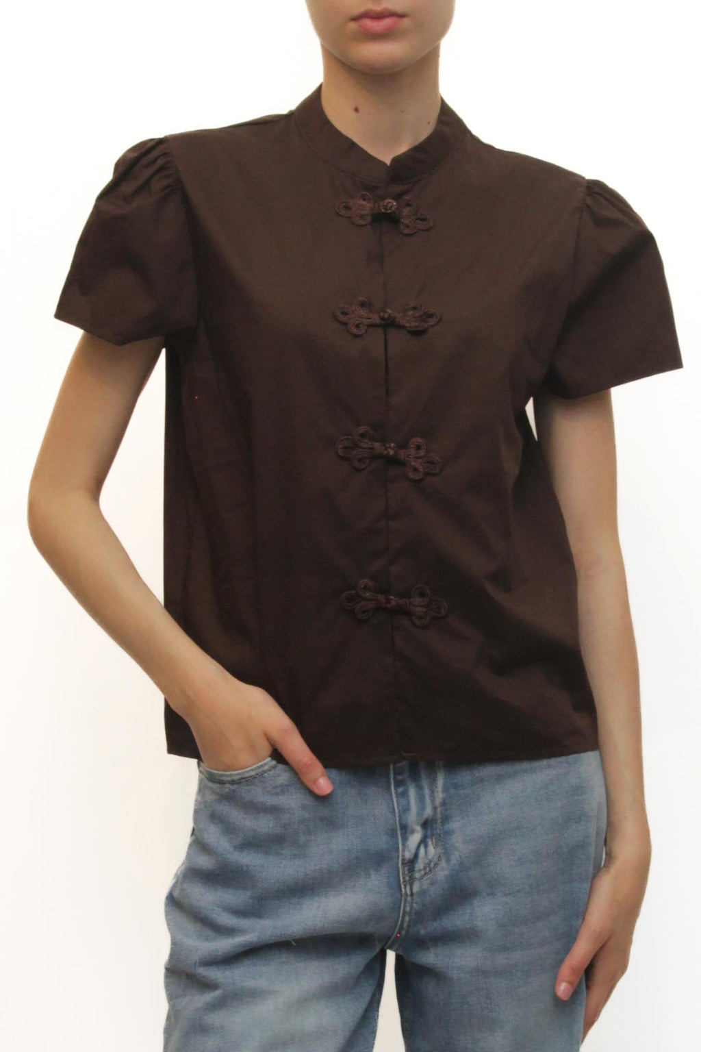 LEVH - Camicia Celia - MARRONE
