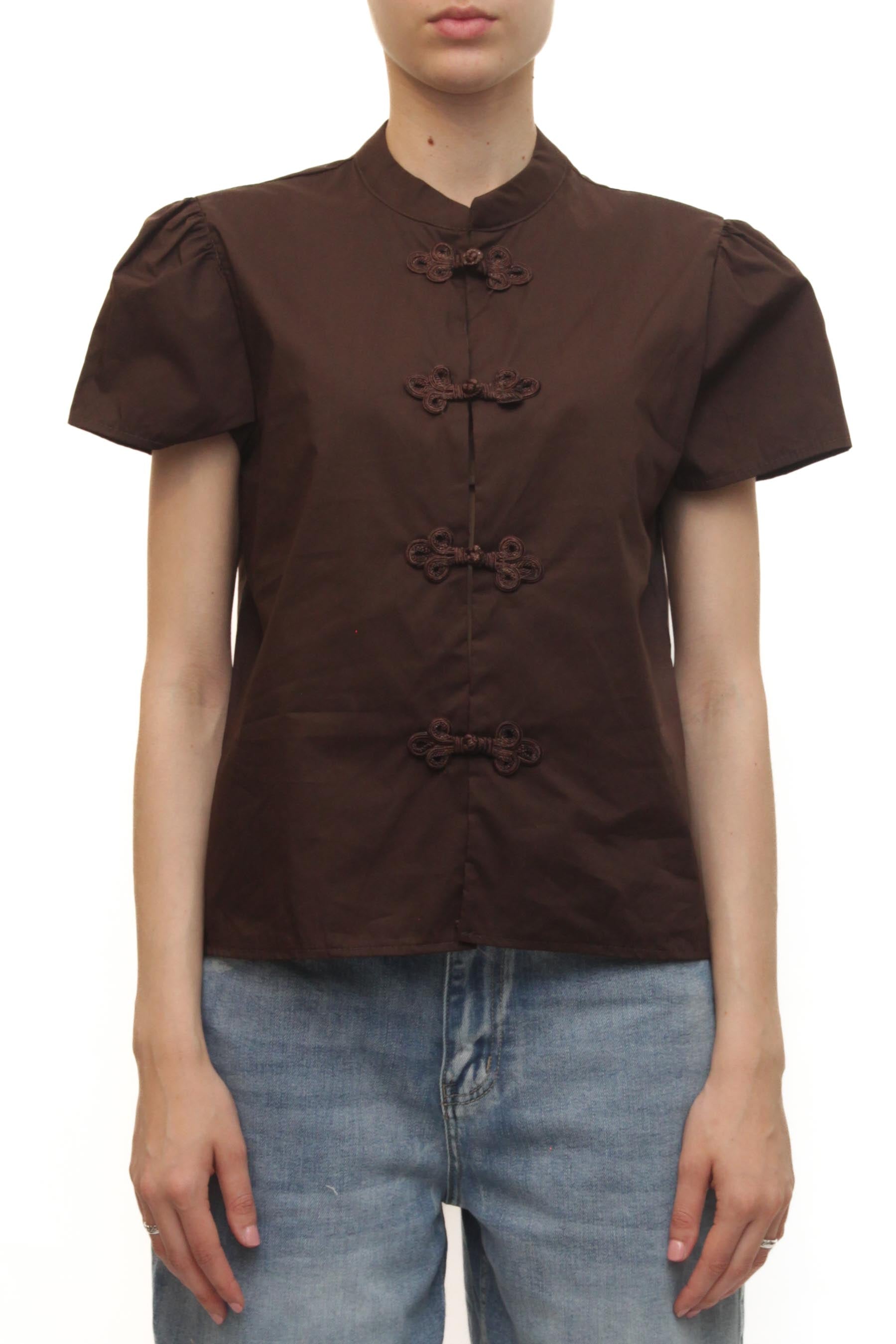 LEVH - Camicia Celia - MARRONE