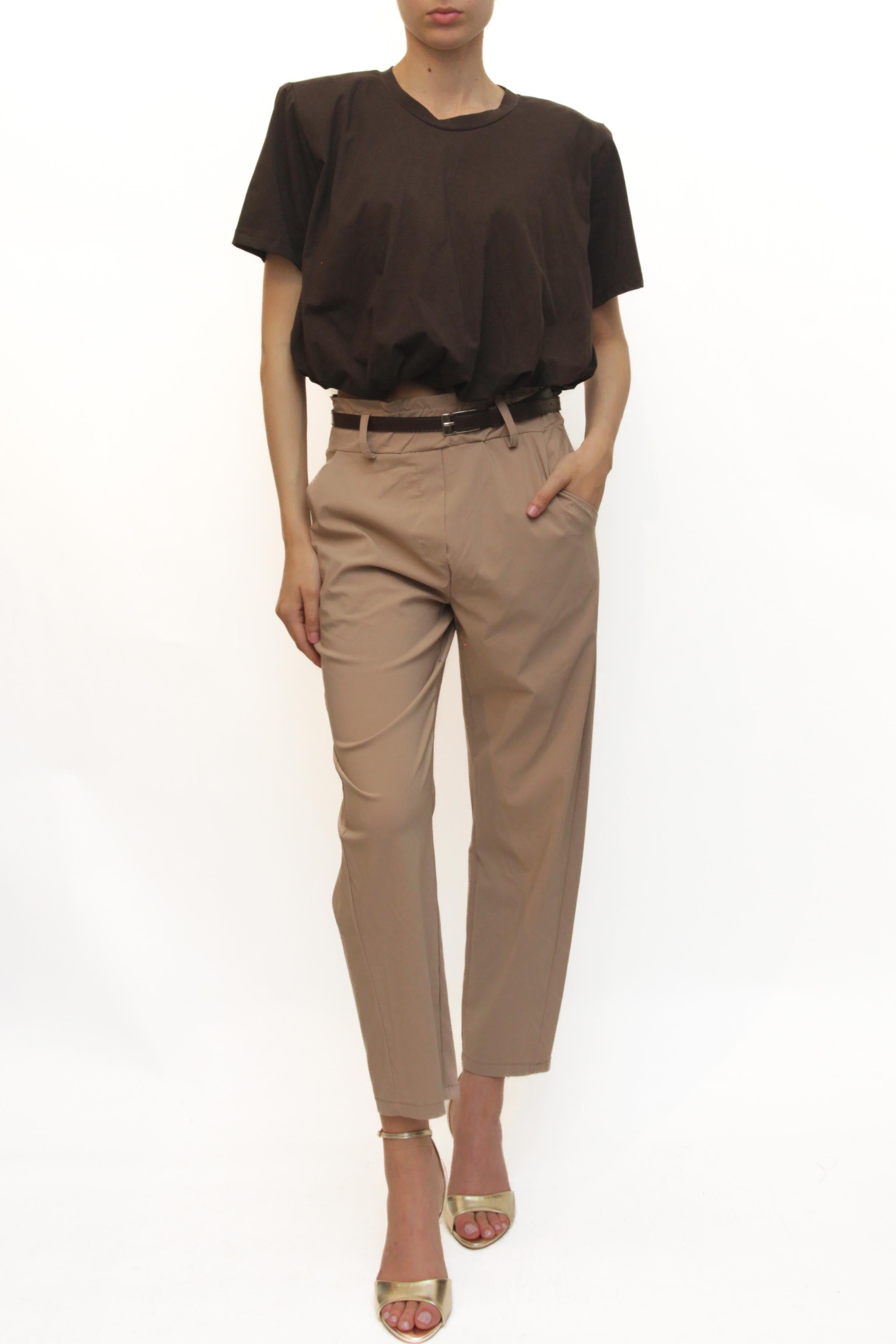 LEVH - T-shirt Teruel - MARRONE