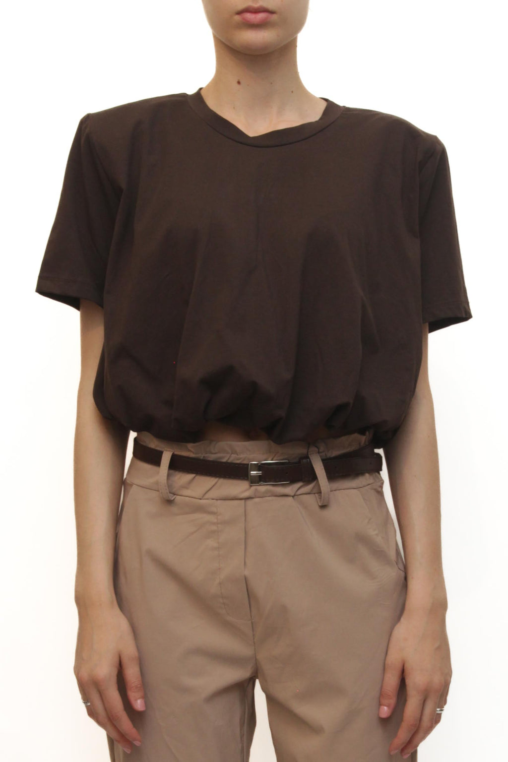 LEVH - T-shirt Teruel - MARRONE
