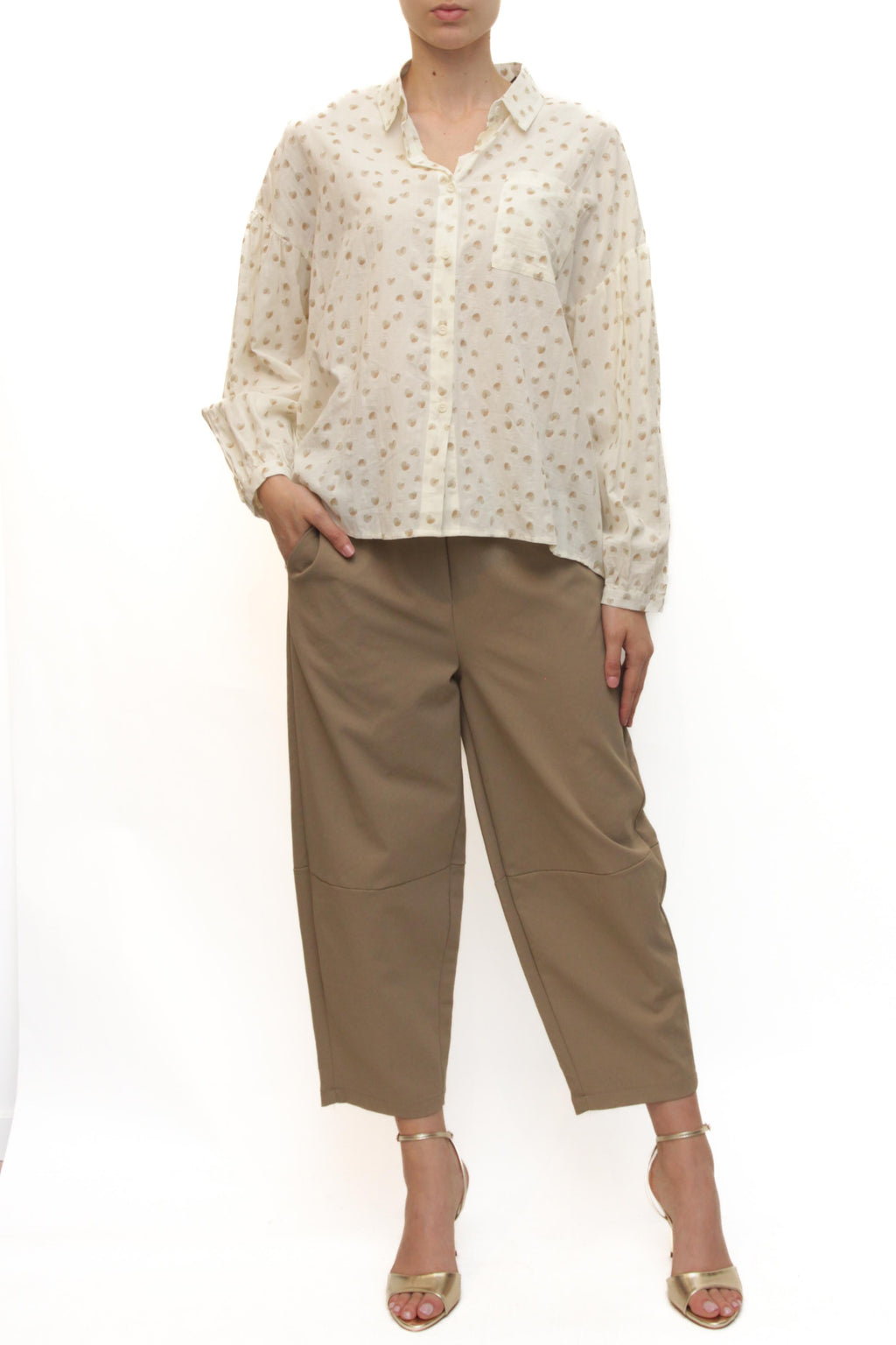 LEVH - Pantalone Perris - BEIGE