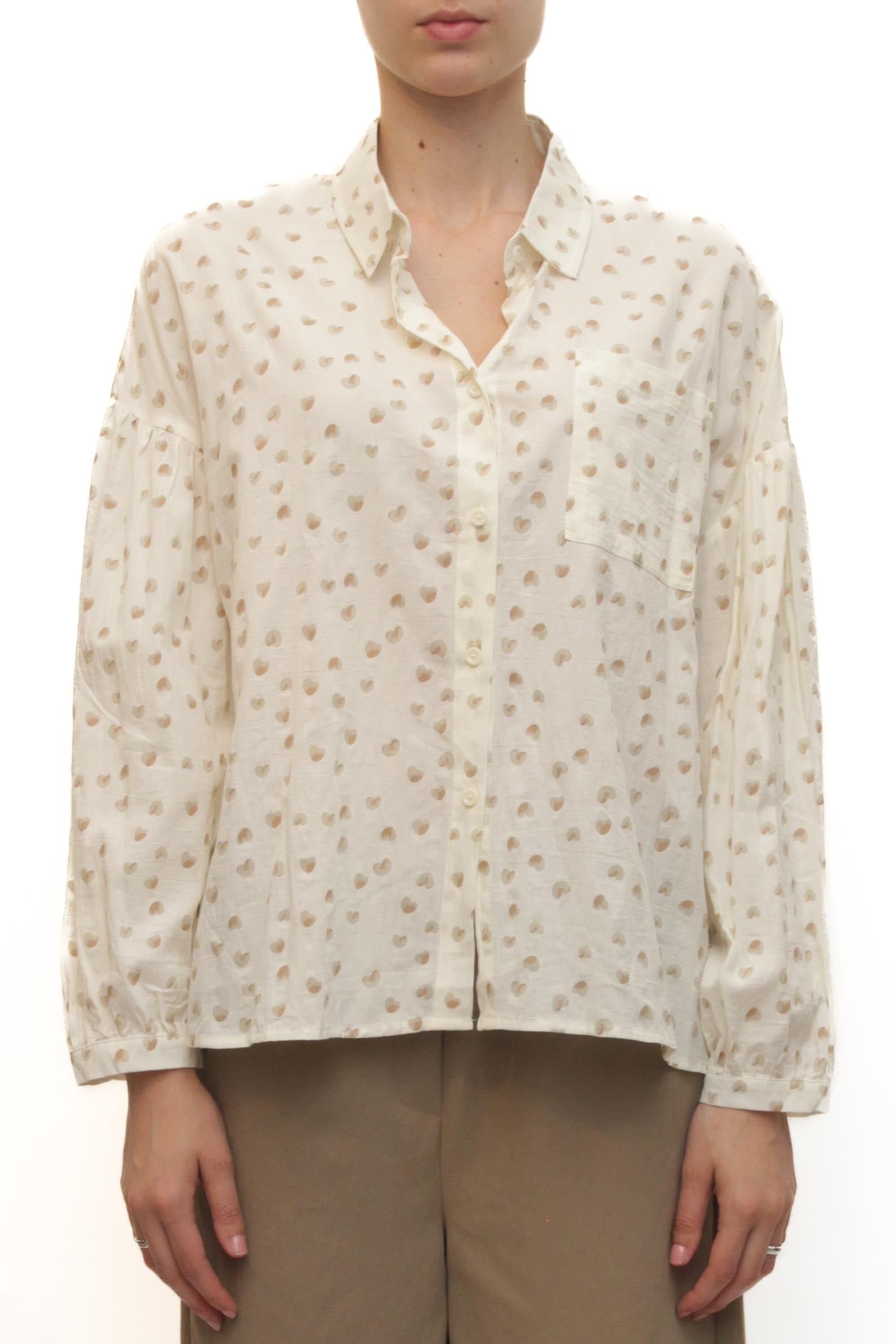 LEVH - Camicia Charlotte - BURRO/BEIGE