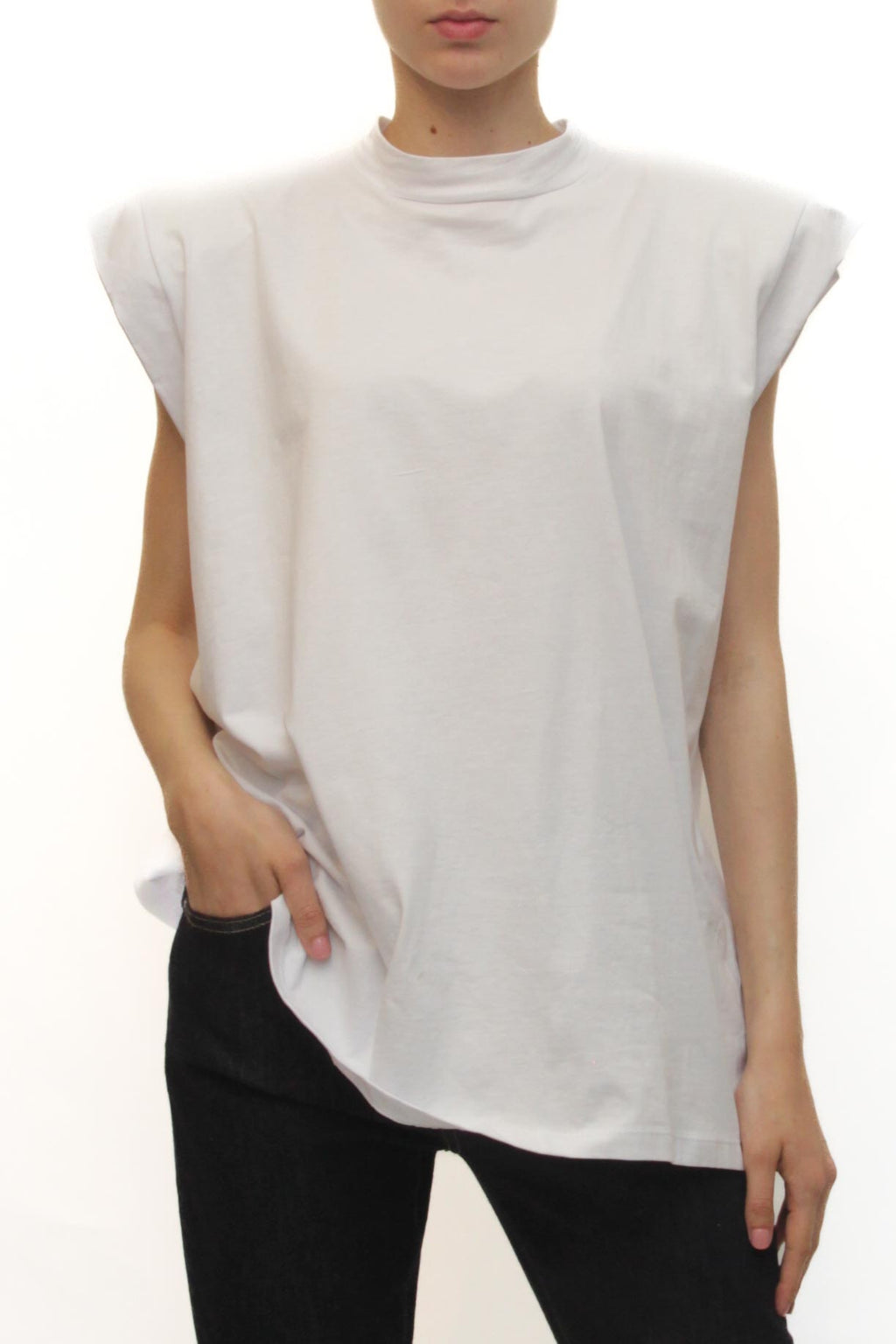 LEVH - T-shirt Théoline - BIANCO