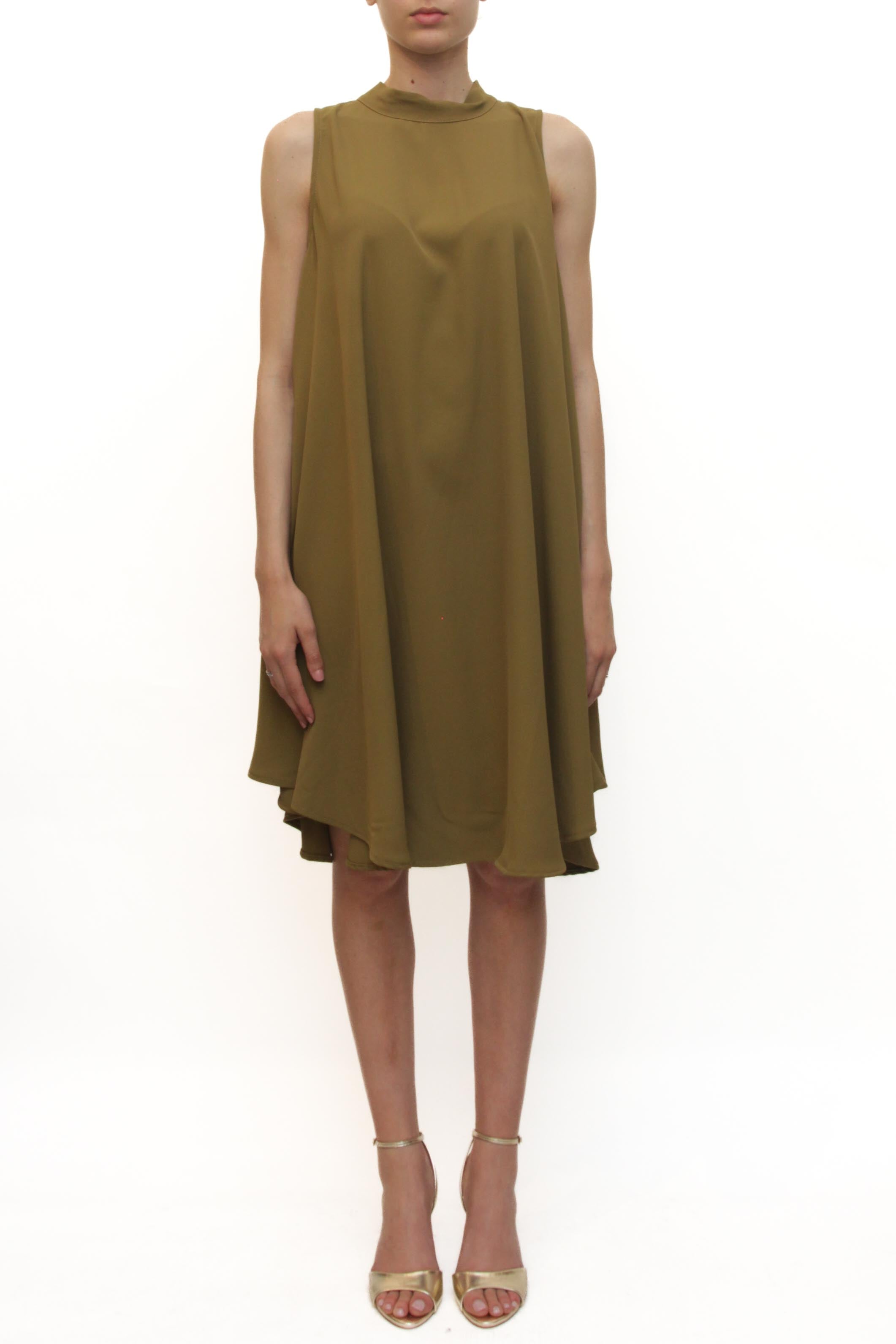 LEVH - Abito Agathe - VERDE OLIVA