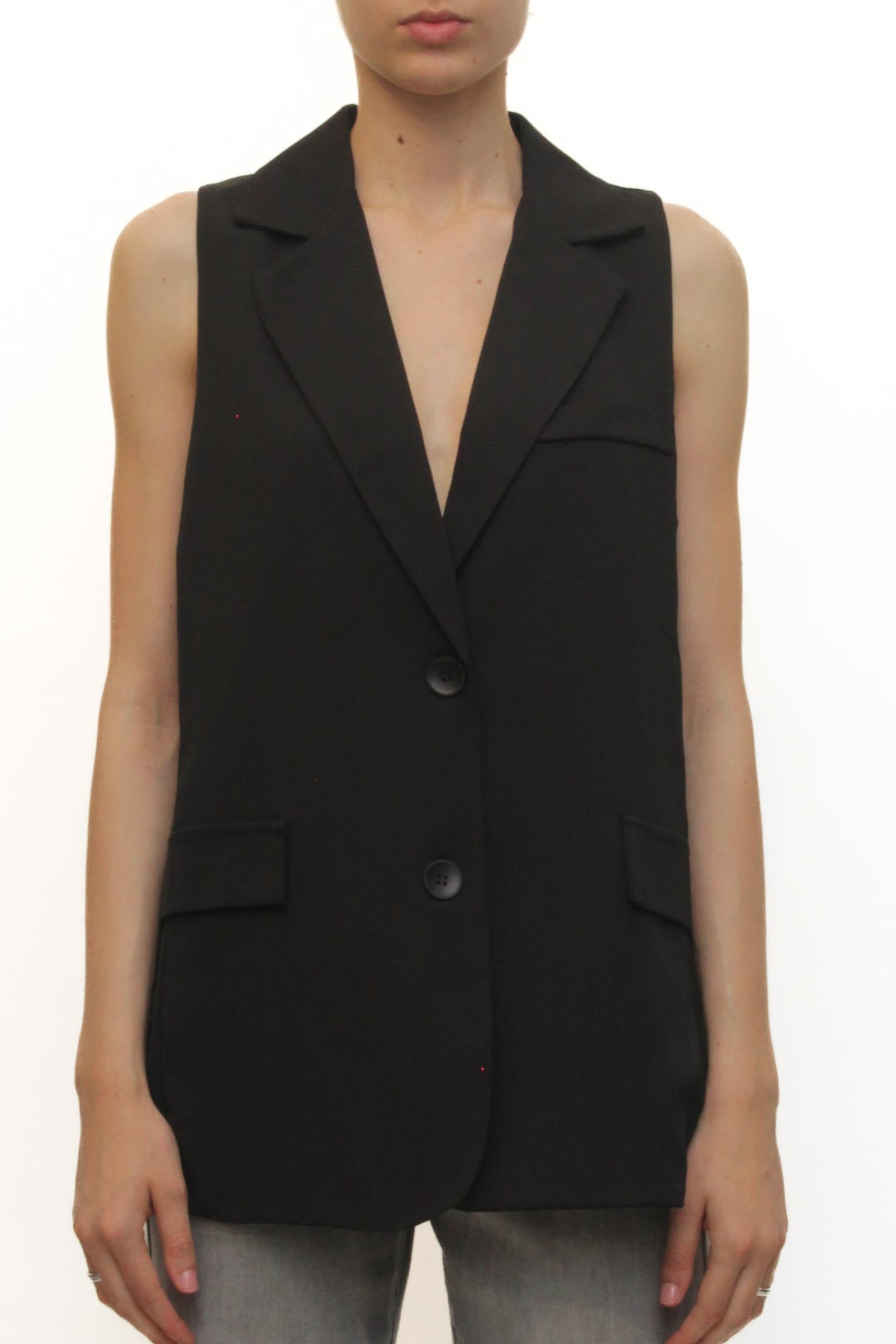 LEVH - Gilet Georgina - NERO