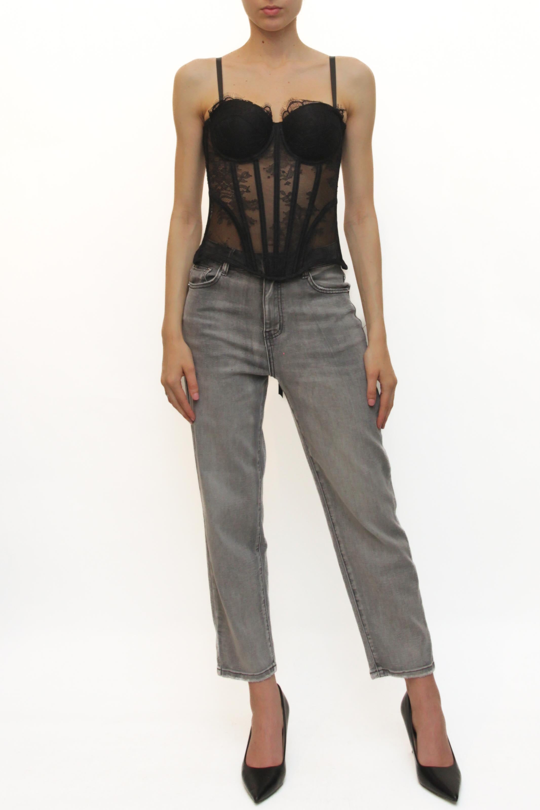 LEVH - Corsetto Caguas - NERO