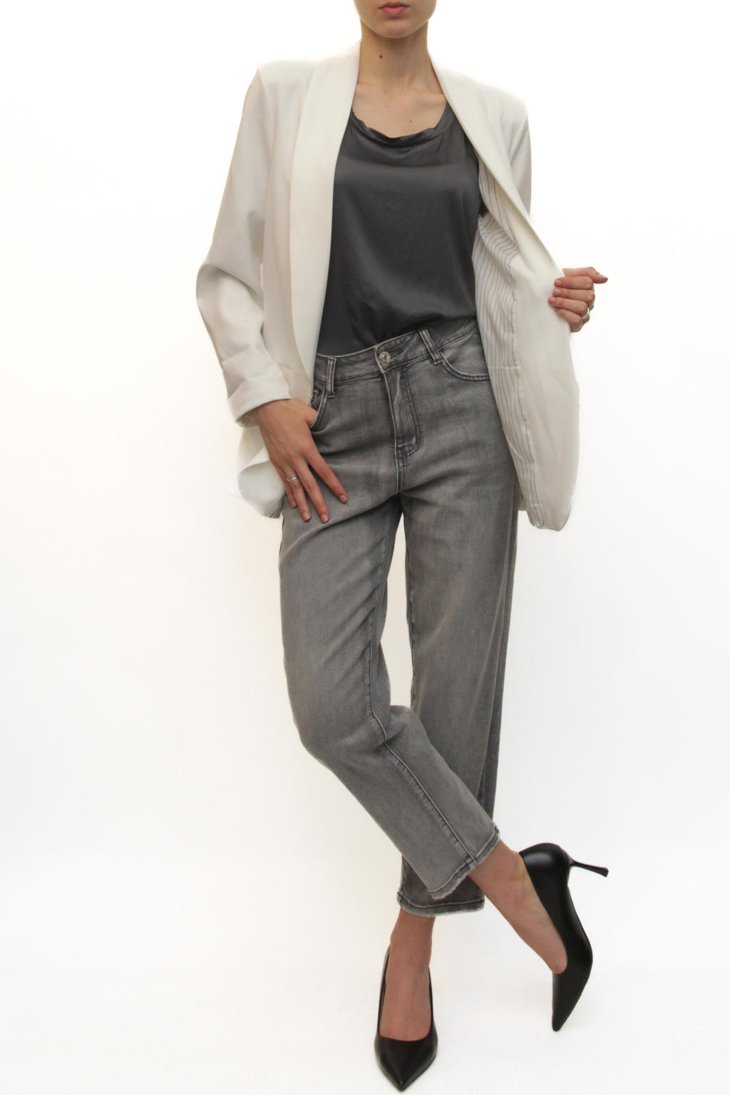 LEVH - Blazer Beryl - BIANCO