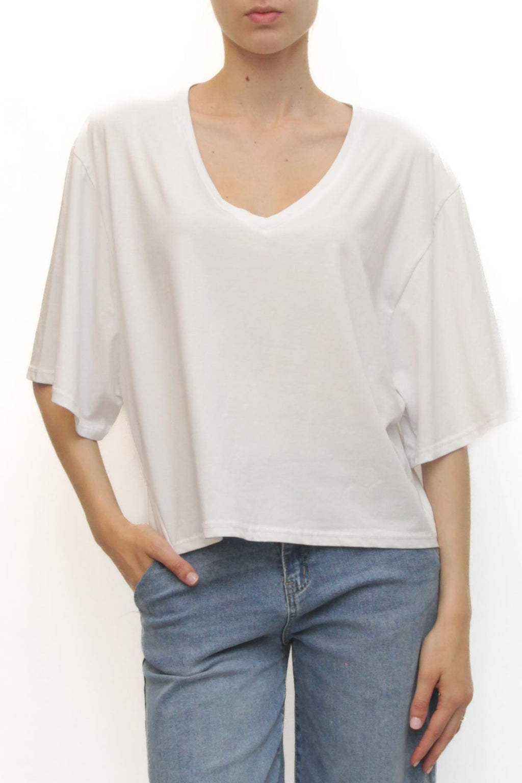 LEVH - T-shirt Tasha - BIANCO