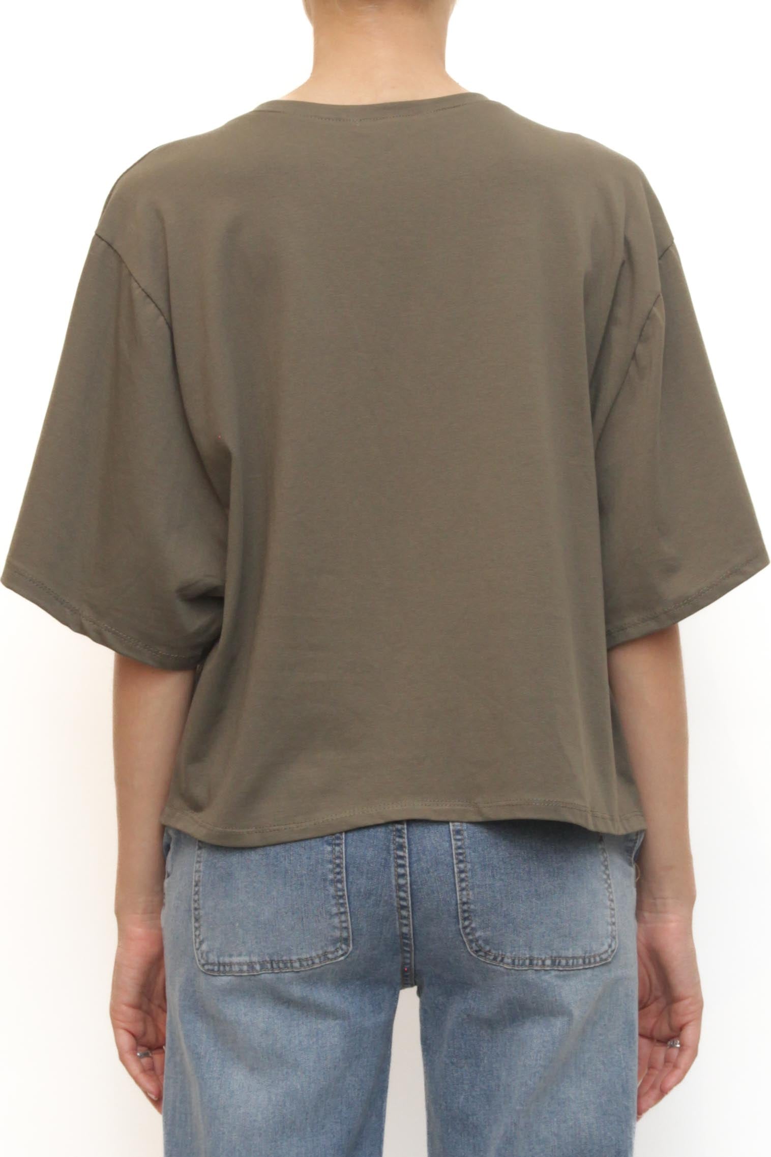 LEVH - T-shirt Tasha - MILITARE