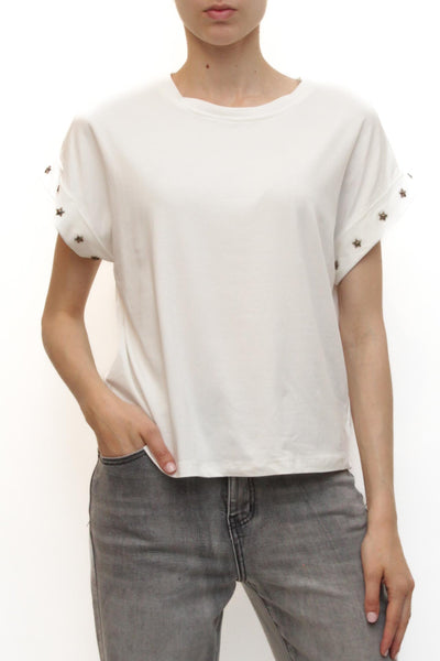 LEVH - T-shirt Tatum - BIANCO