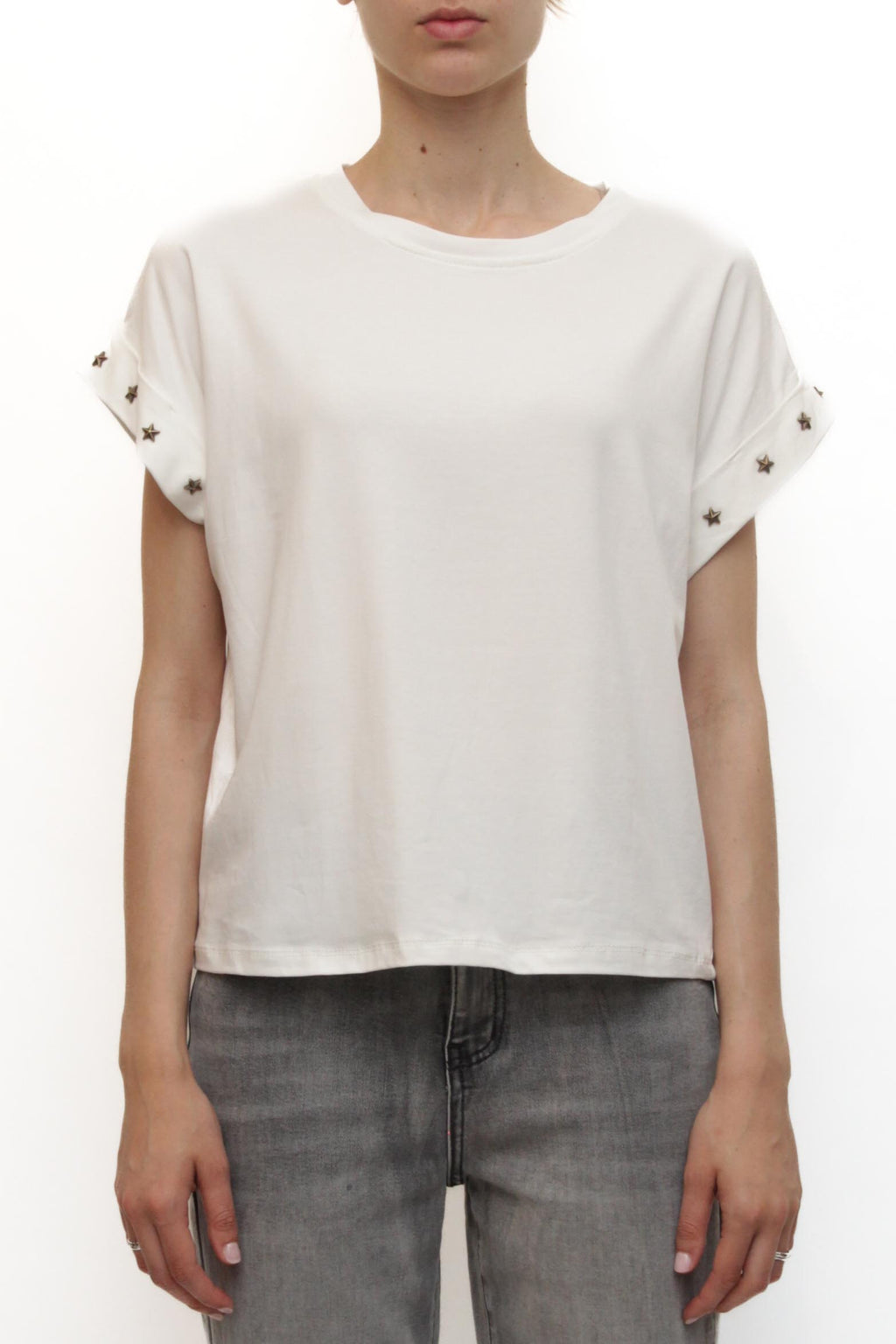 LEVH - T-shirt Tatum - BIANCO