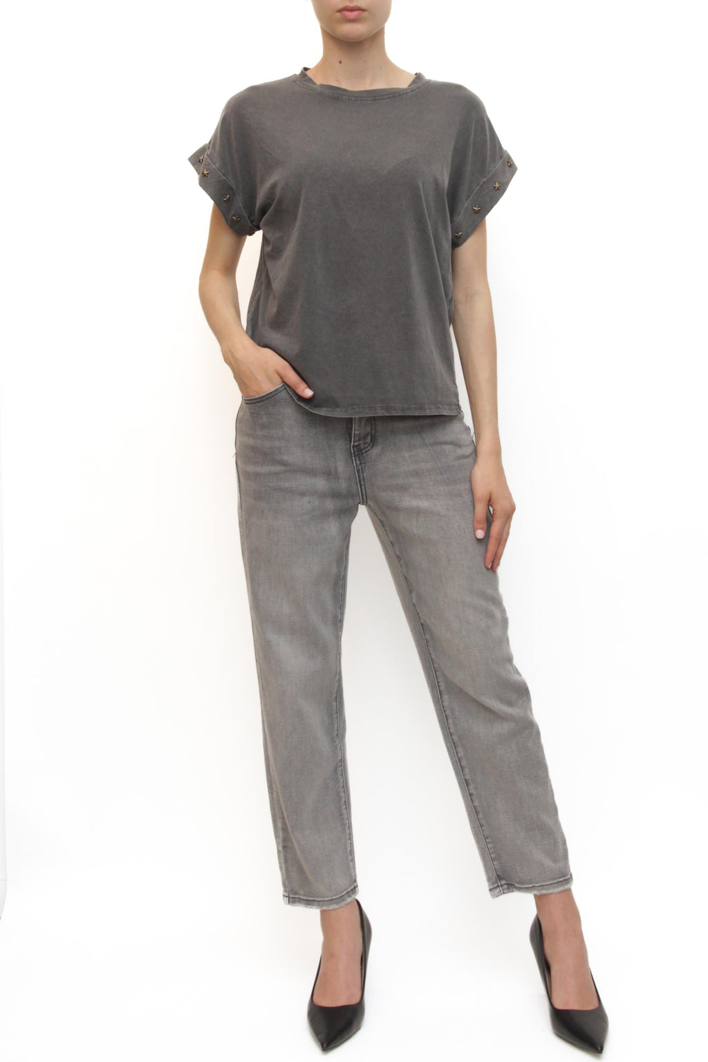 LEVH - T-shirt Tatum - GRIGIO