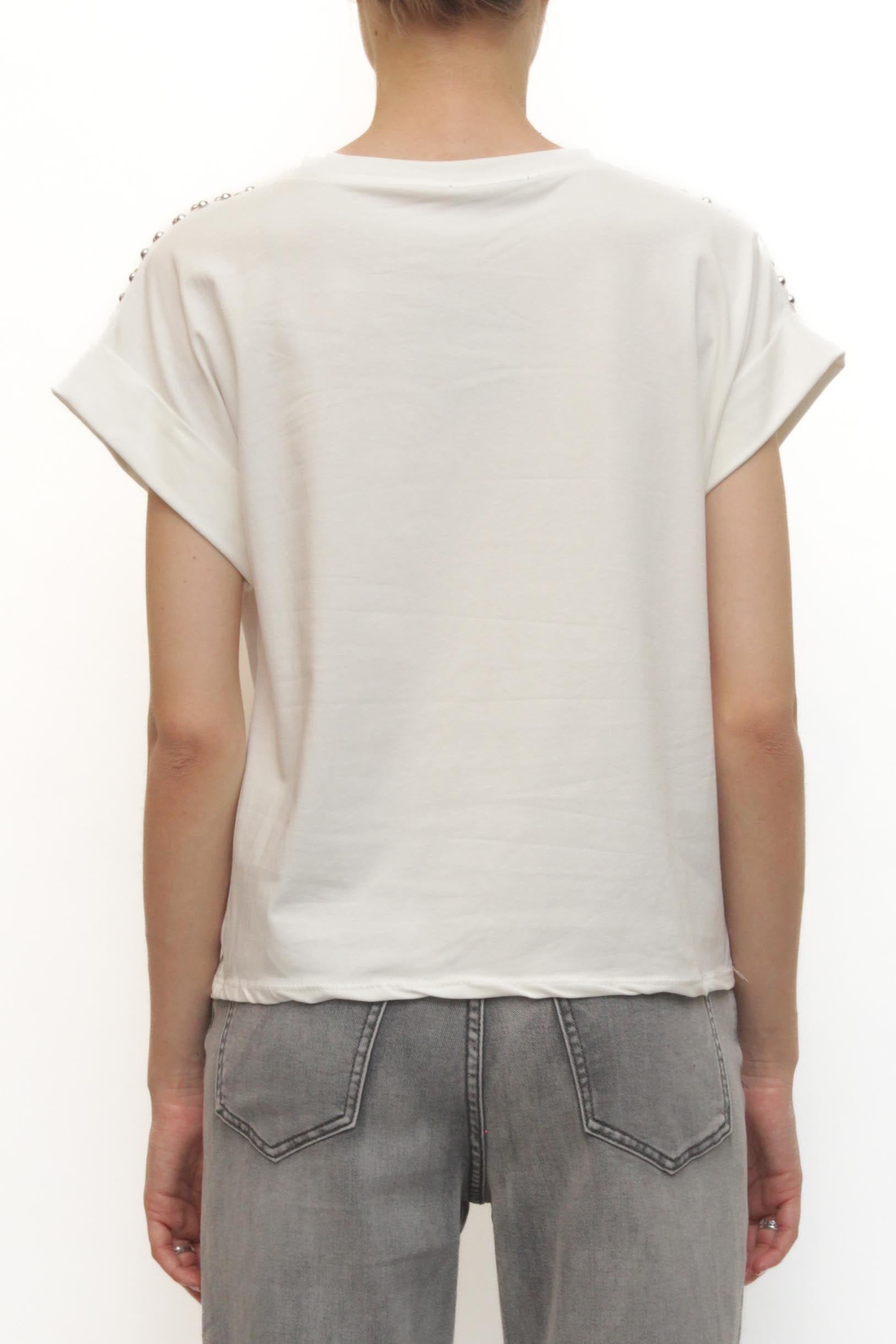LEVH - T-shirt Tania - BIANCO