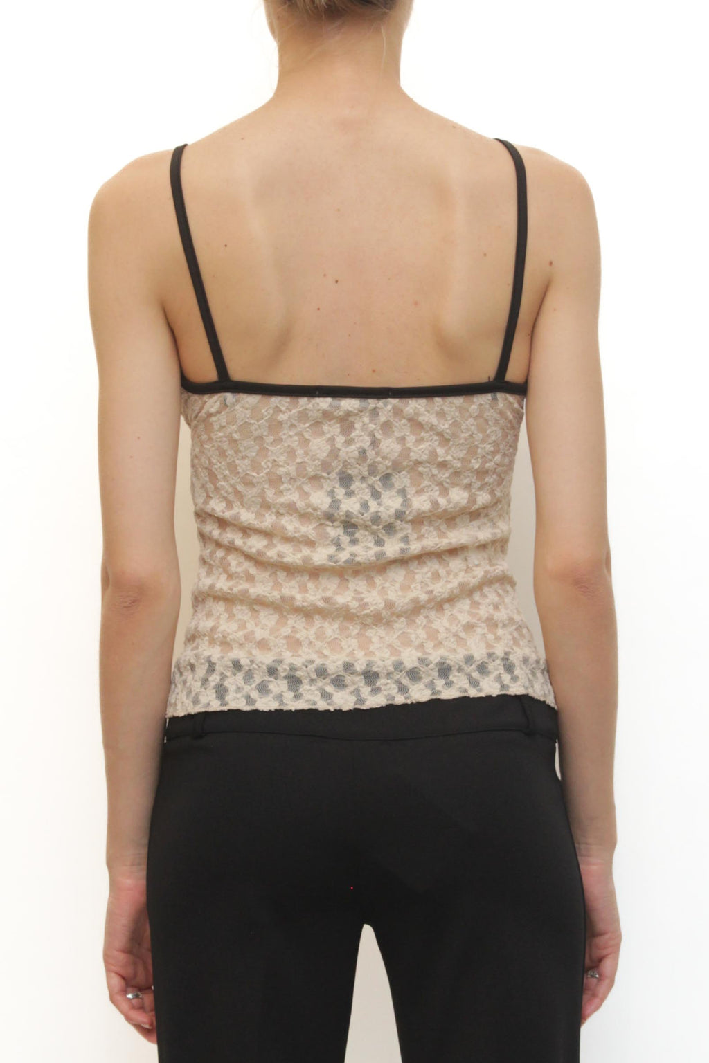 LEVH - Top Tiaret - BEIGE/NERO