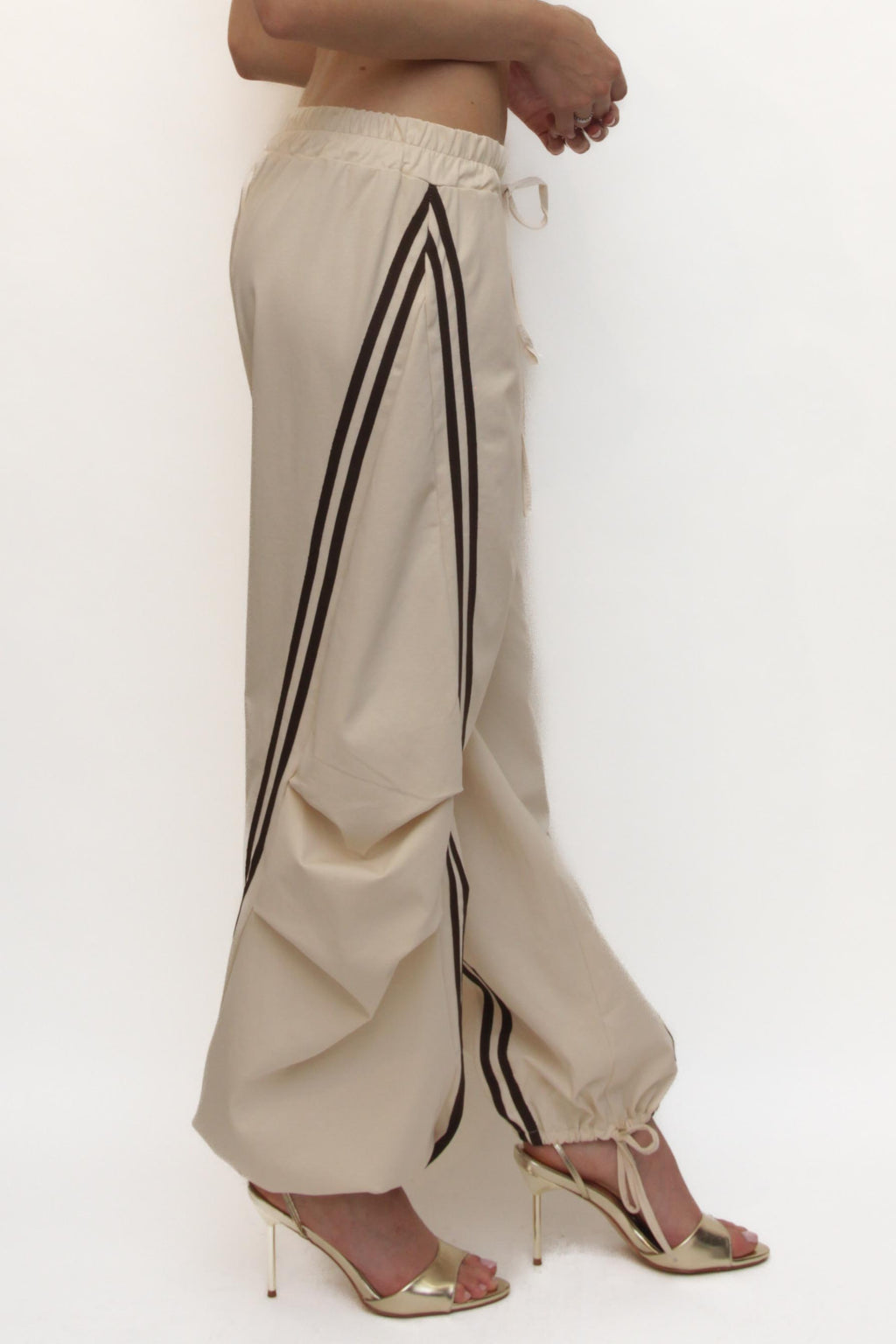 LEVH - Pantalone Perugia - BURRO/MARRONE