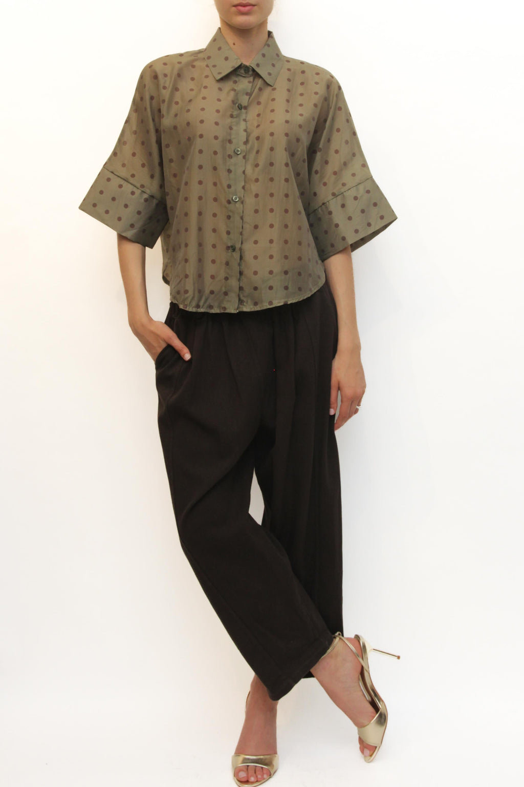 LEVH - Camicia Crane - MILITARTE POIS M