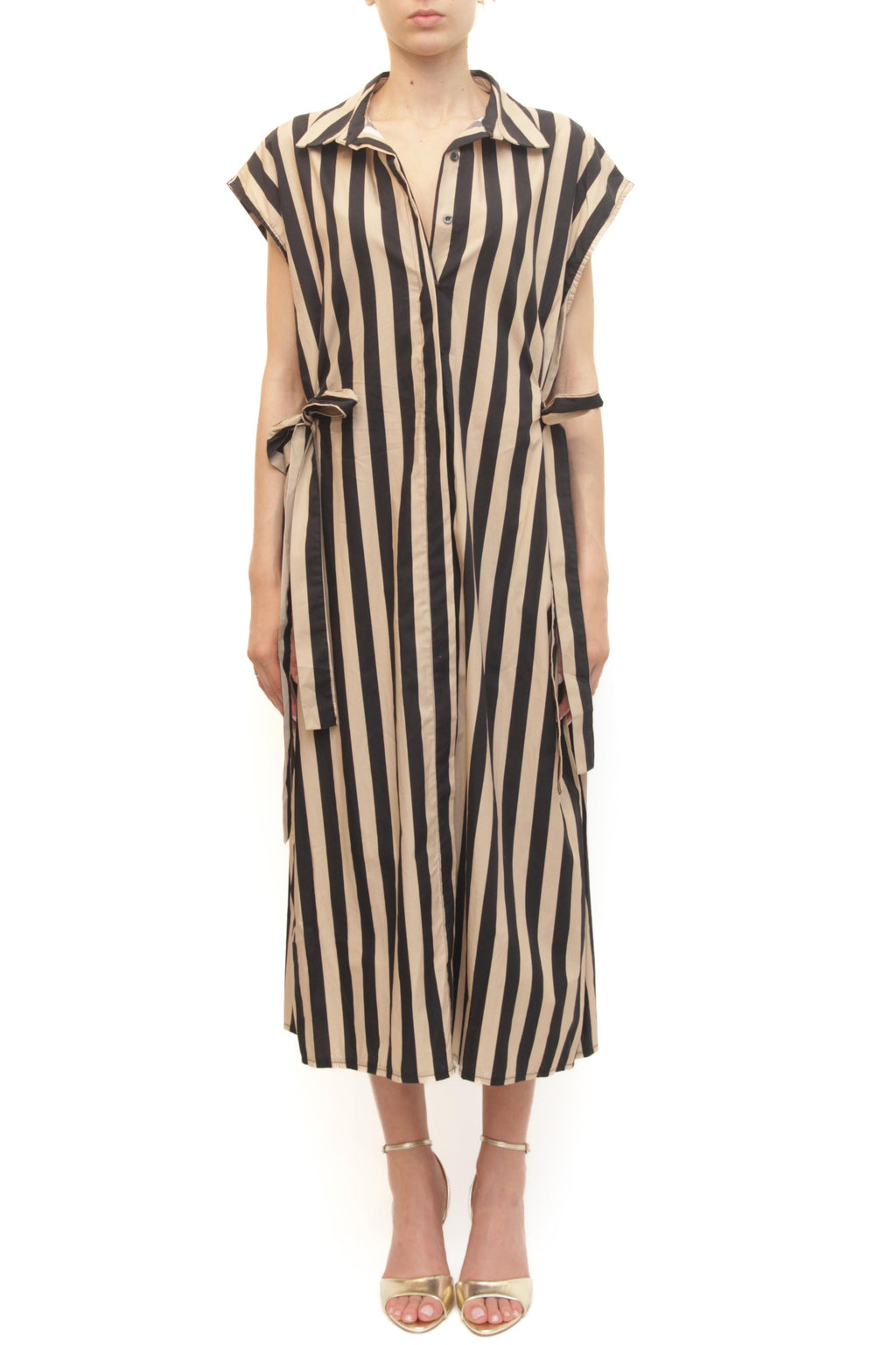 LEVH - Abito Alexane - RIGA BEIGE/NERO