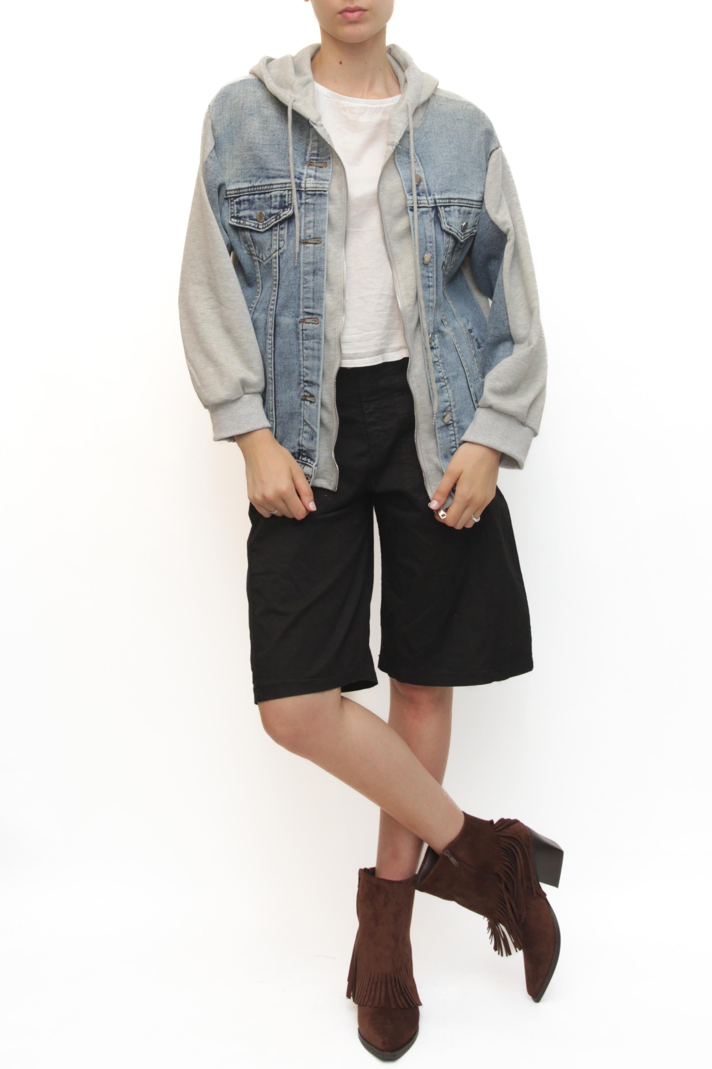 LEVH - GIUBBINO ISABA - DENIM CHIARO