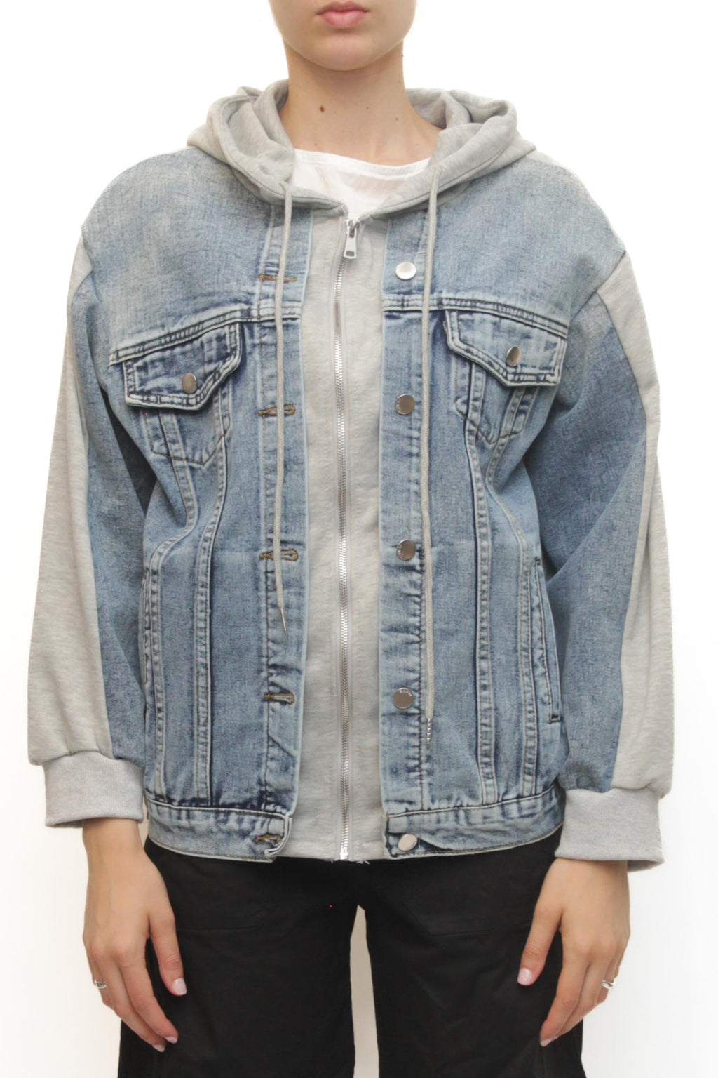 LEVH - GIUBBINO ISABA - DENIM CHIARO