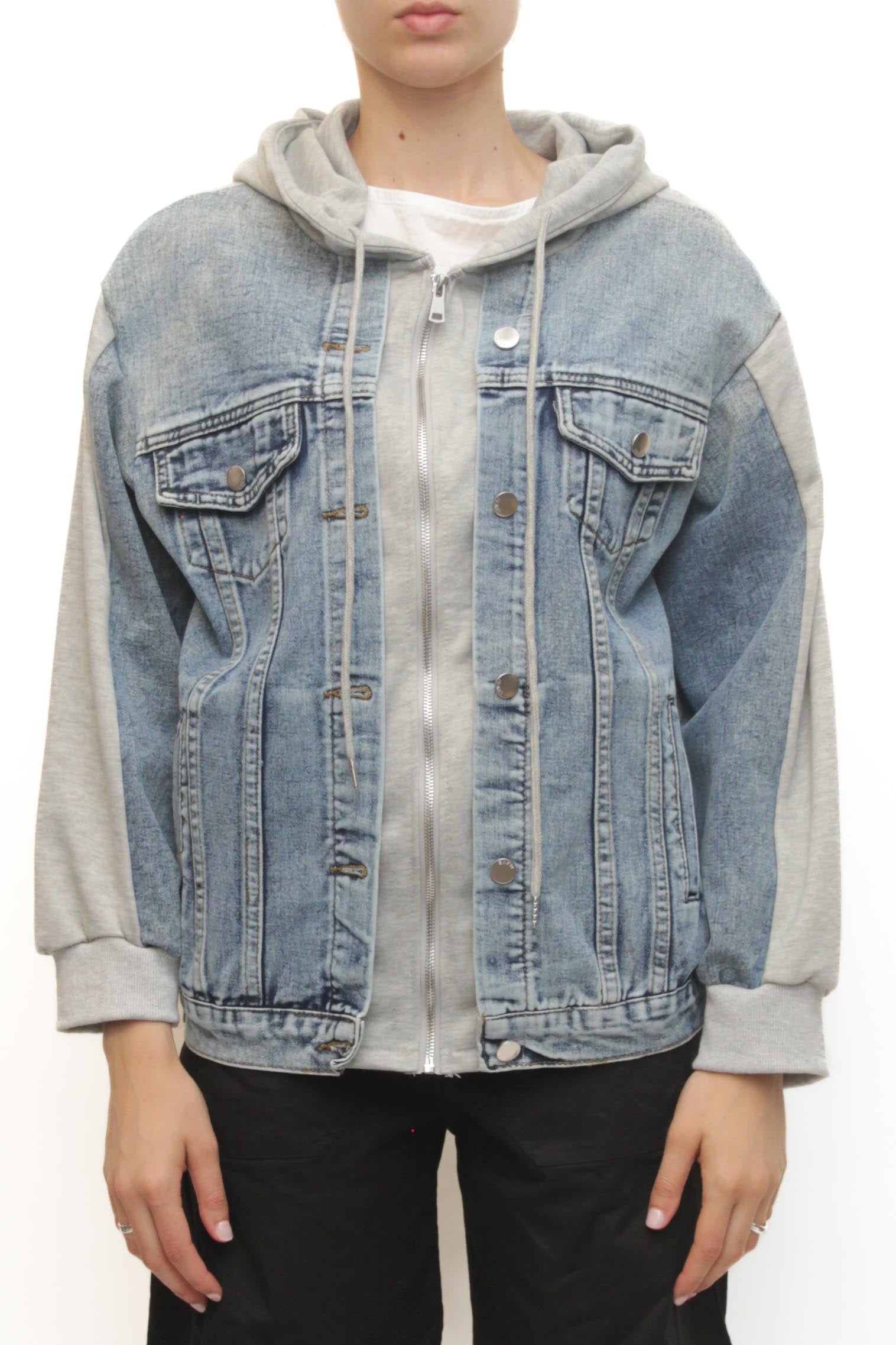 LEVH - GIUBBINO ISABA - DENIM CHIARO