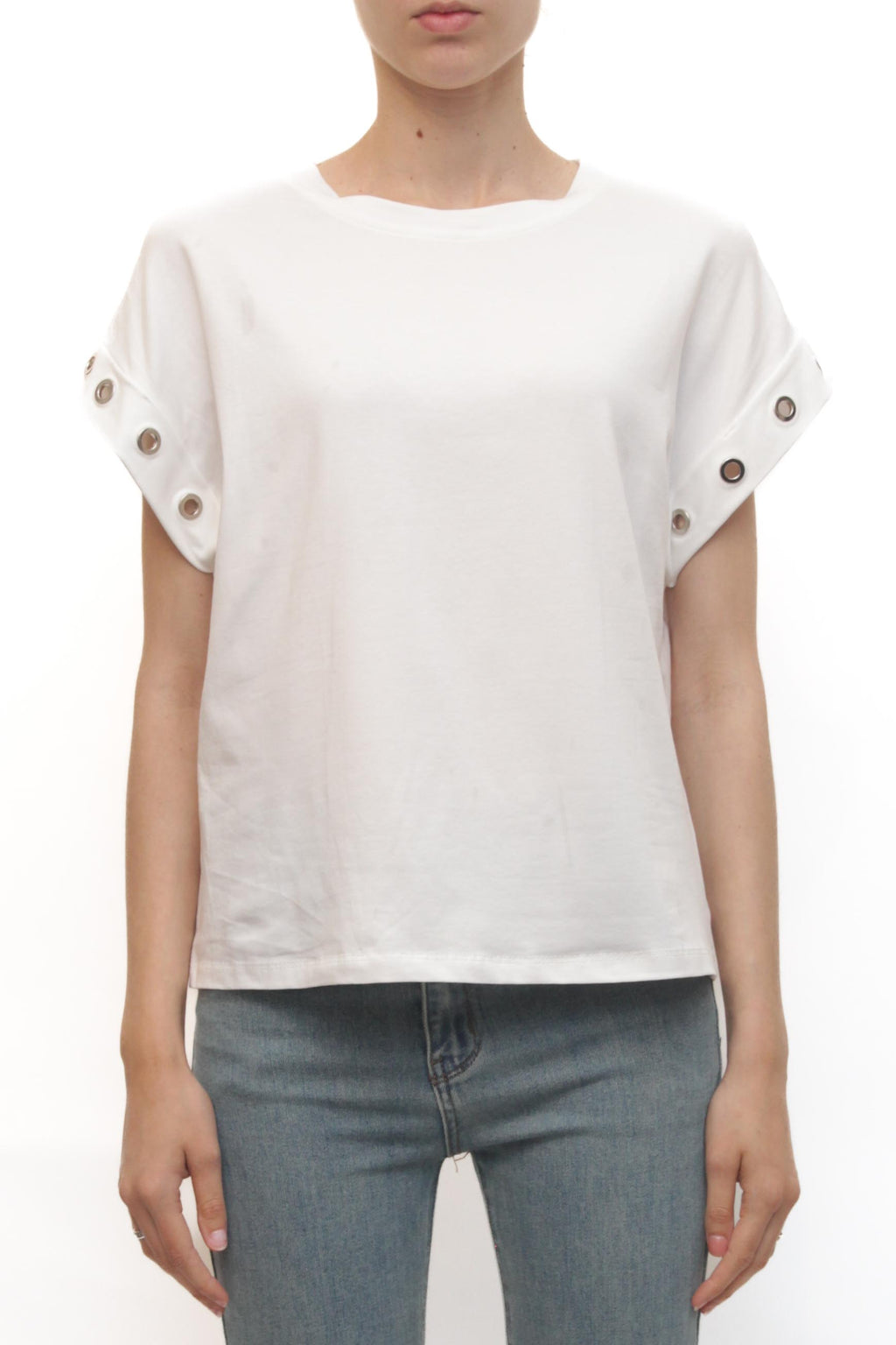 LEVH - T-shirt Tori - BIANCO