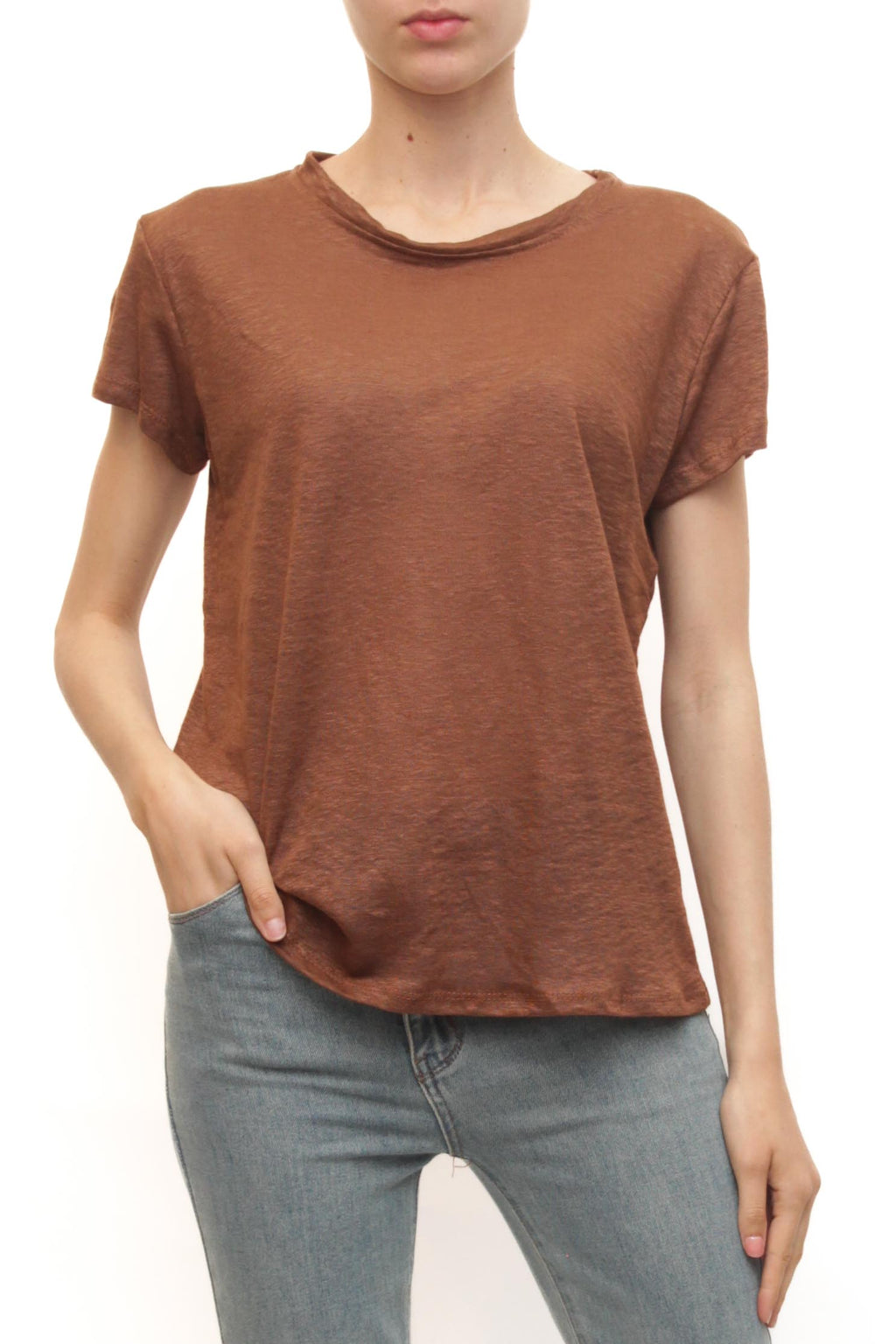 LEVH - T-shirt Tia - TABACCO