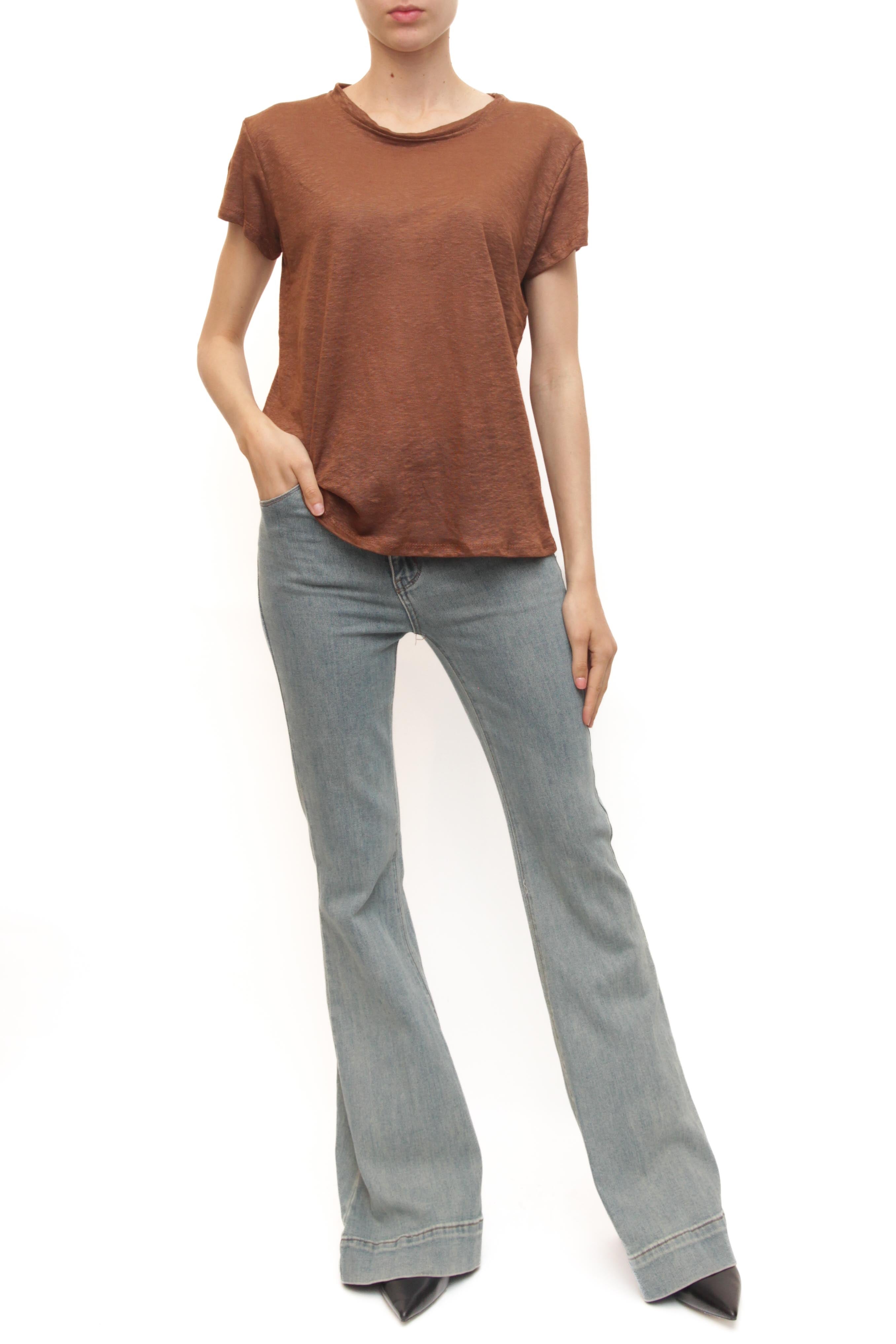 LEVH - T-shirt Tia - TABACCO