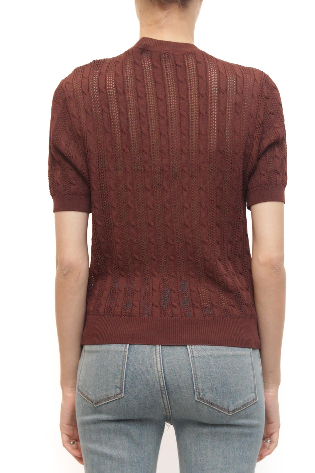 LEVH - Maglia Michelle - MARRONE