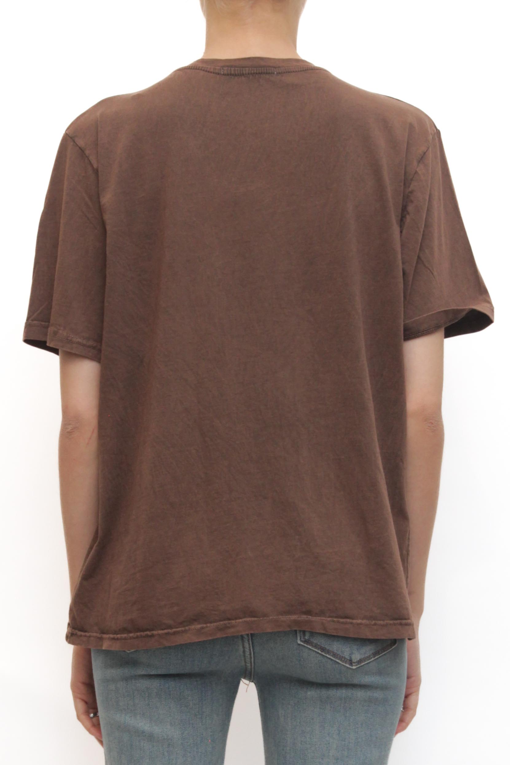LEVH - T-shirt Cuori - MARRONE