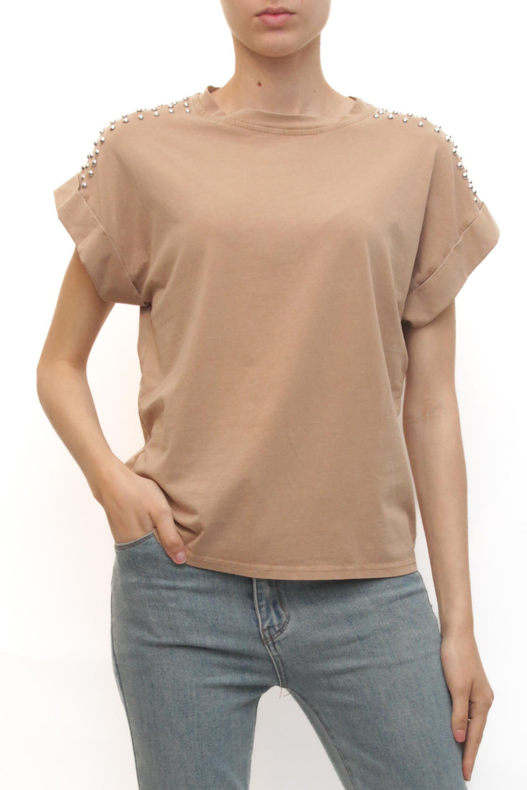 LEVH - T-shirt Tania - BEIGE