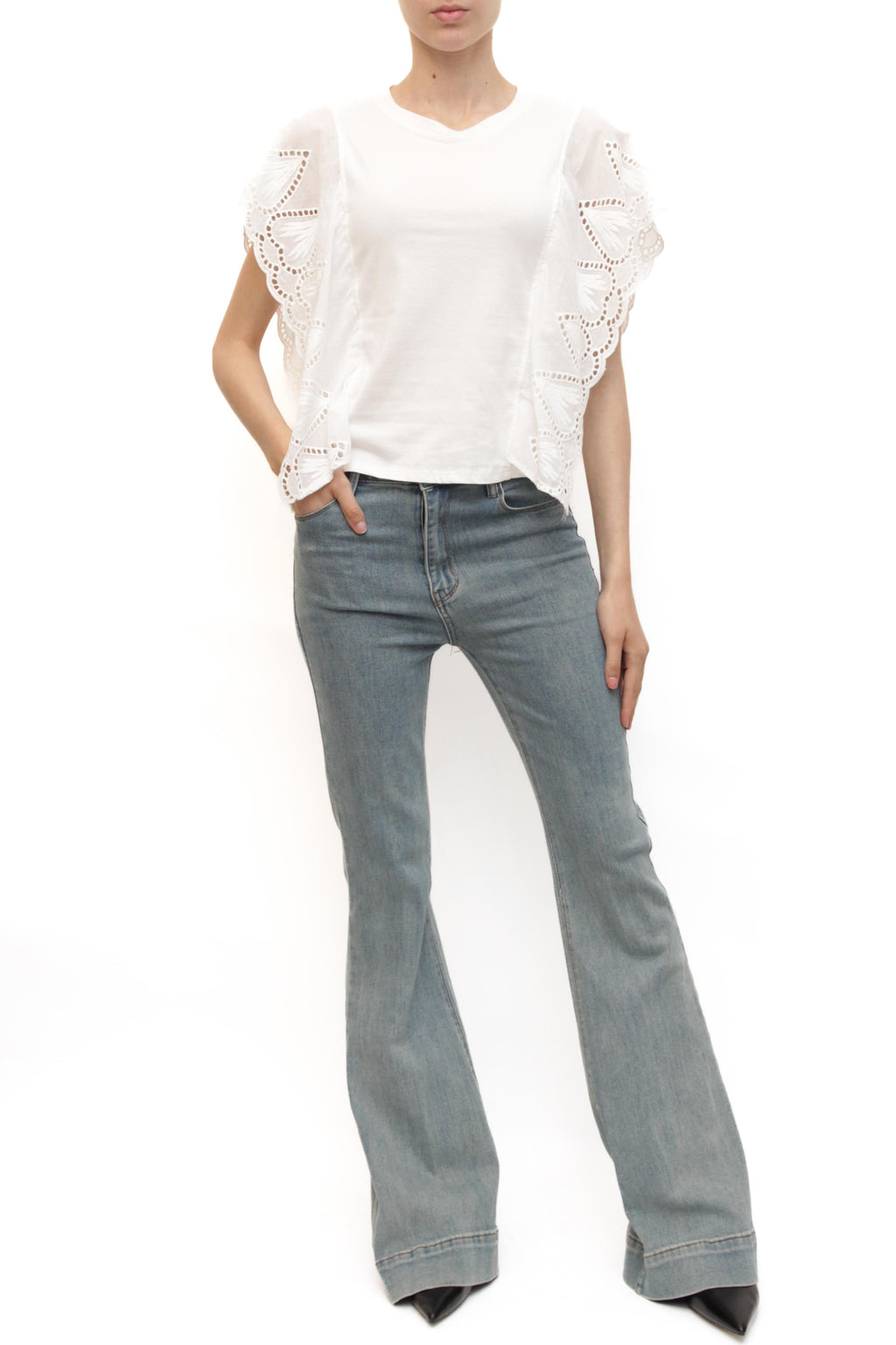 LEVH - Blusa Bath - BIANCO