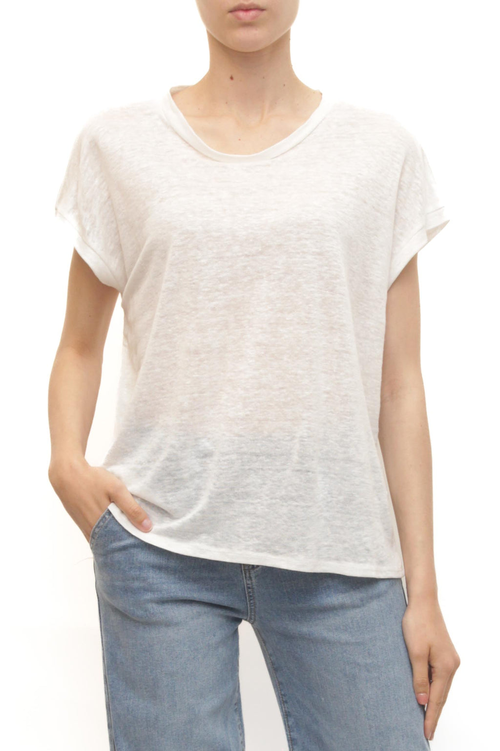 LEVH - T-shirt Tia - BIANCO
