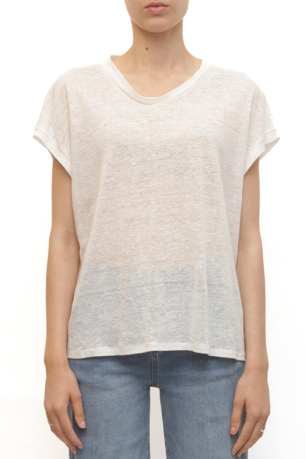 LEVH - T-shirt Tia - BIANCO