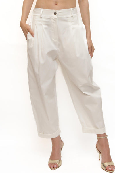 LEVH - Pantalone Palmas - BIANCO