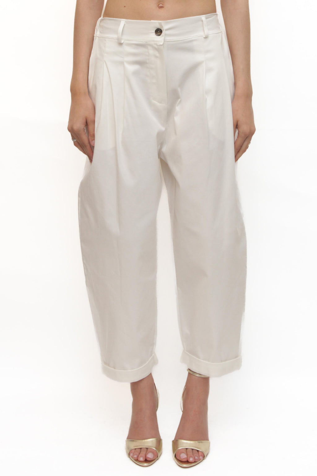 LEVH - Pantalone Palmas - BIANCO