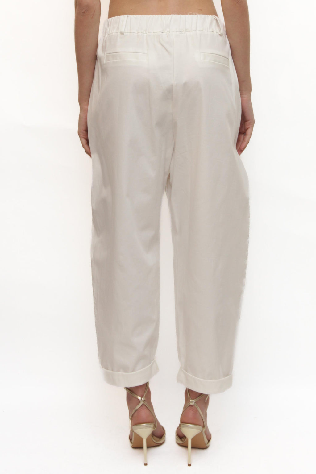 LEVH - Pantalone Palmas - BIANCO