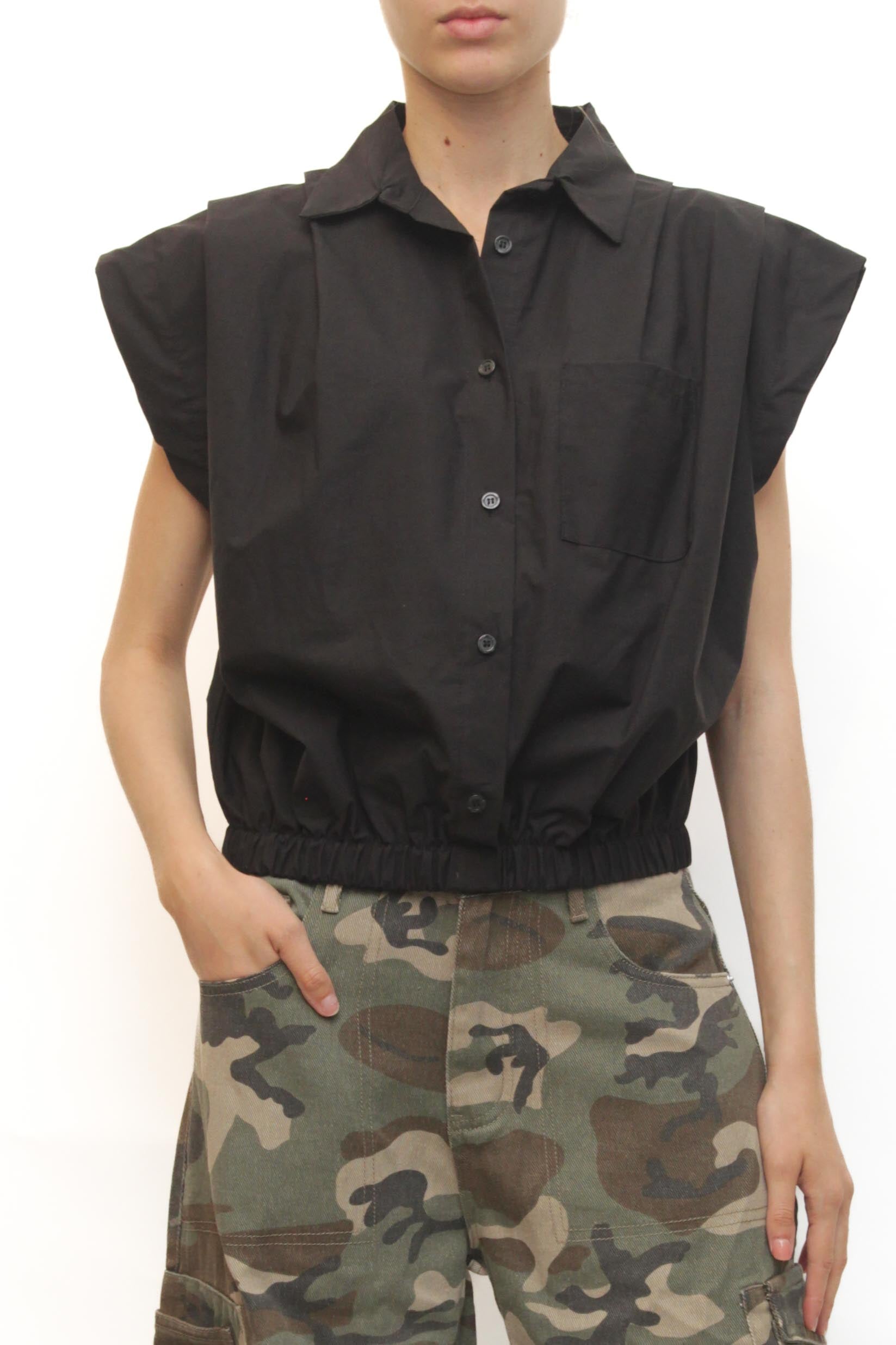 LEVH - Camicia Chimaz - NERO