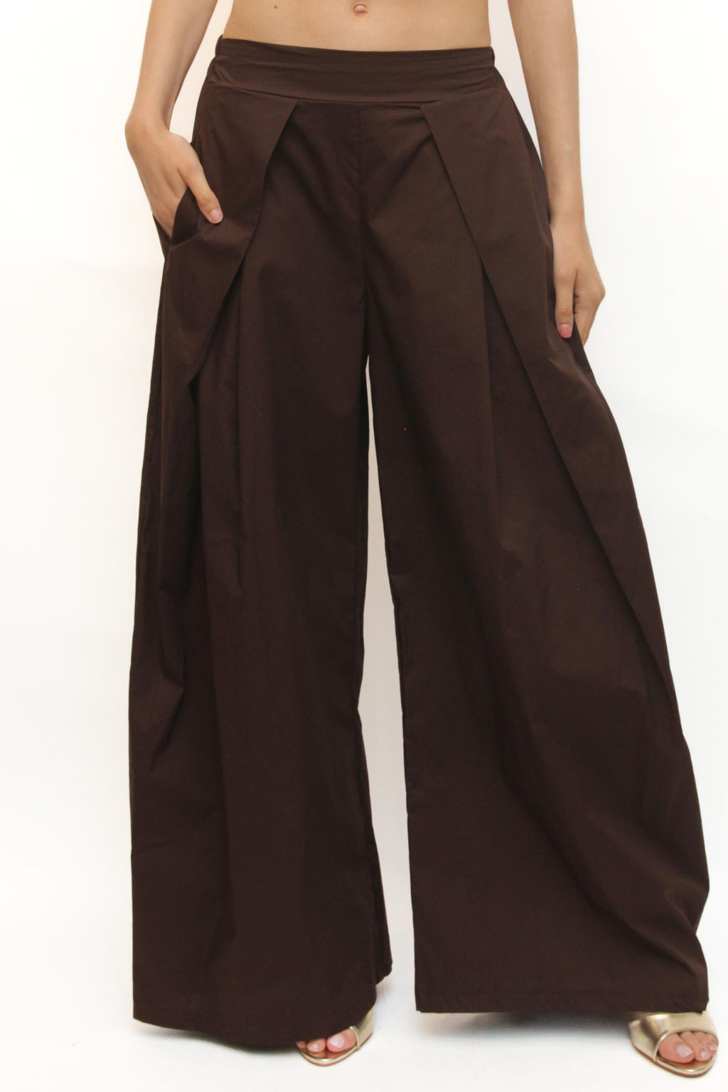 LEVH - Pantalone Prue - MARRONE