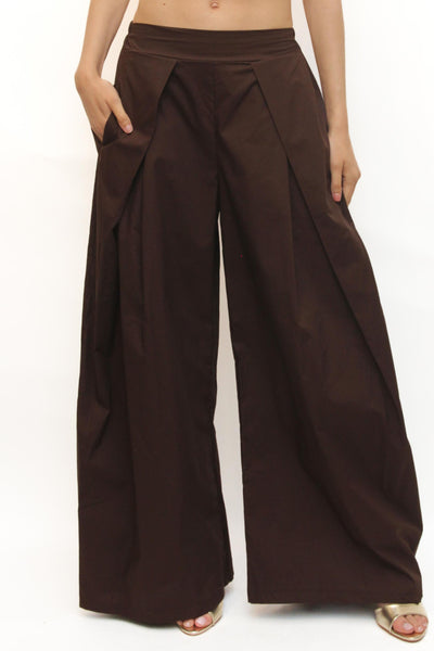 LEVH - Pantalone Prue - MARRONE