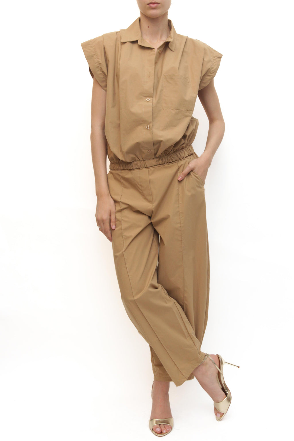 LEVH - Camicia Chimaz - BEIGE