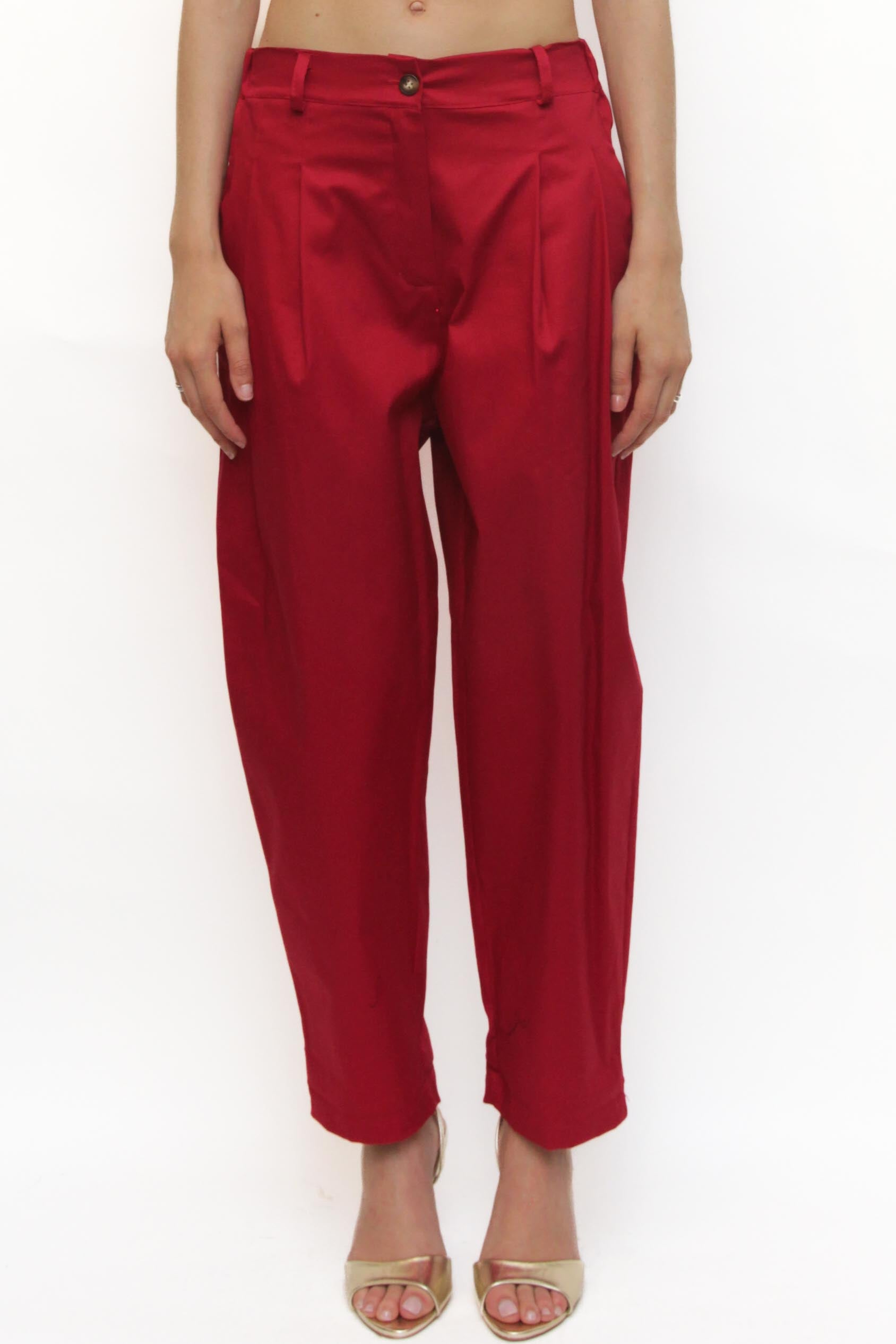 LEVH - Pantalone Palmas - ROSSO