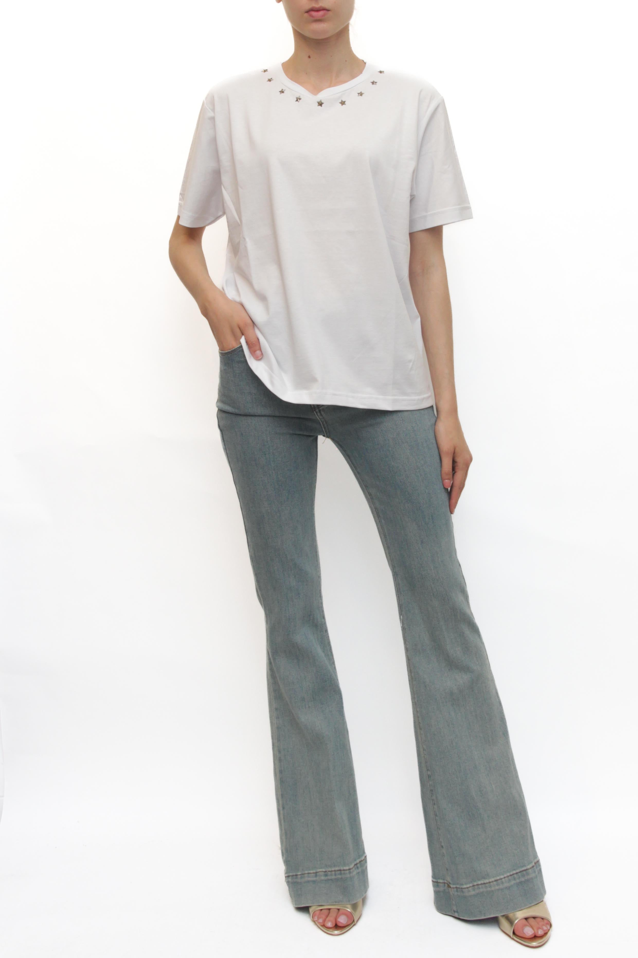 LEVH - T-shirt Tara - BIANCO