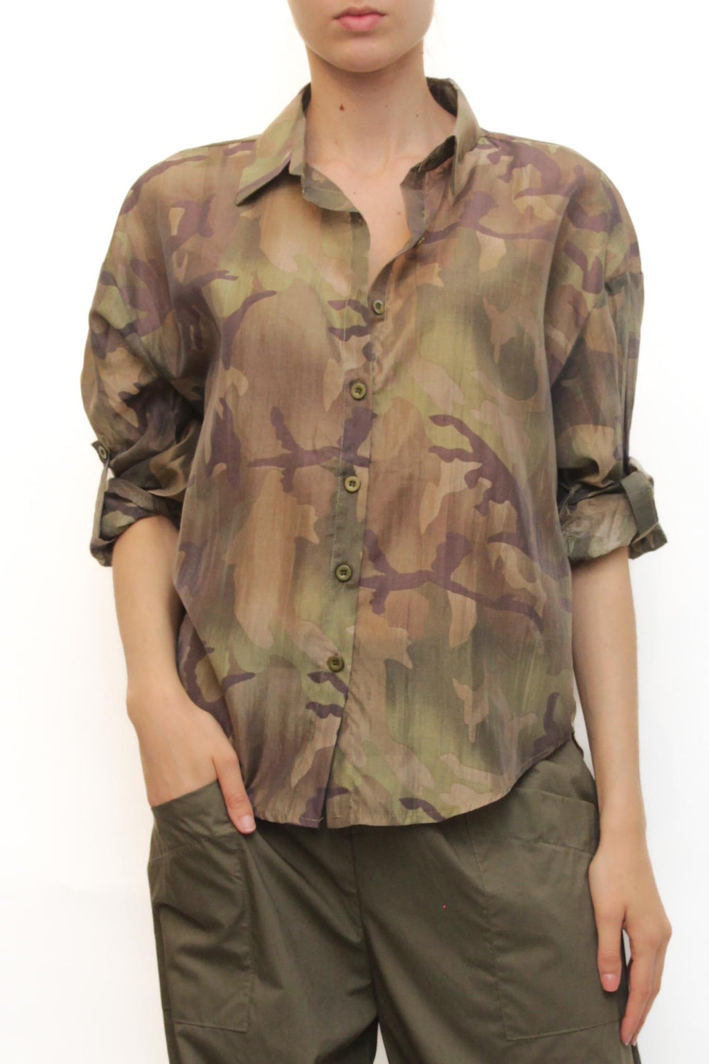 LEVH - Camicia Crèteil - CAMOUFLAGE