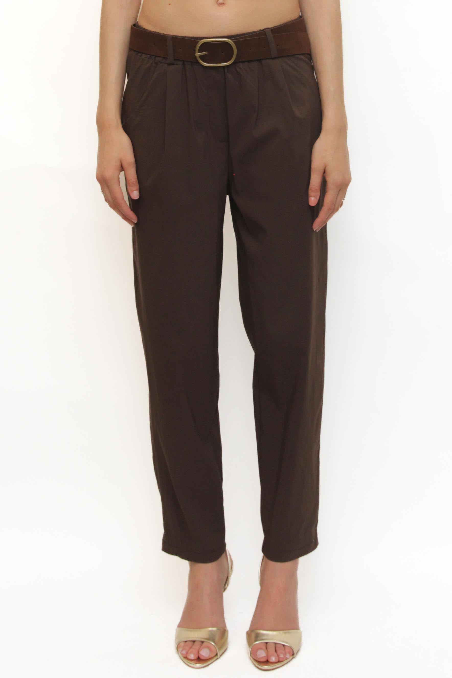 LEVH - Pantalone Poissy - MARRONE
